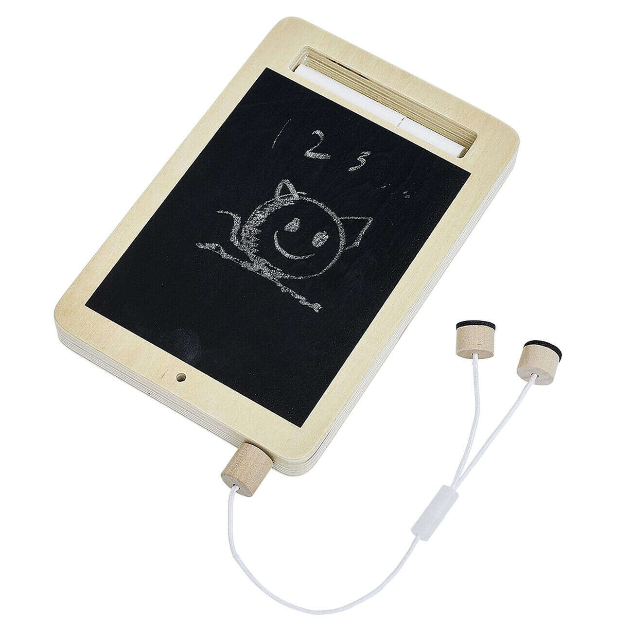 Tablette ardoise en bois