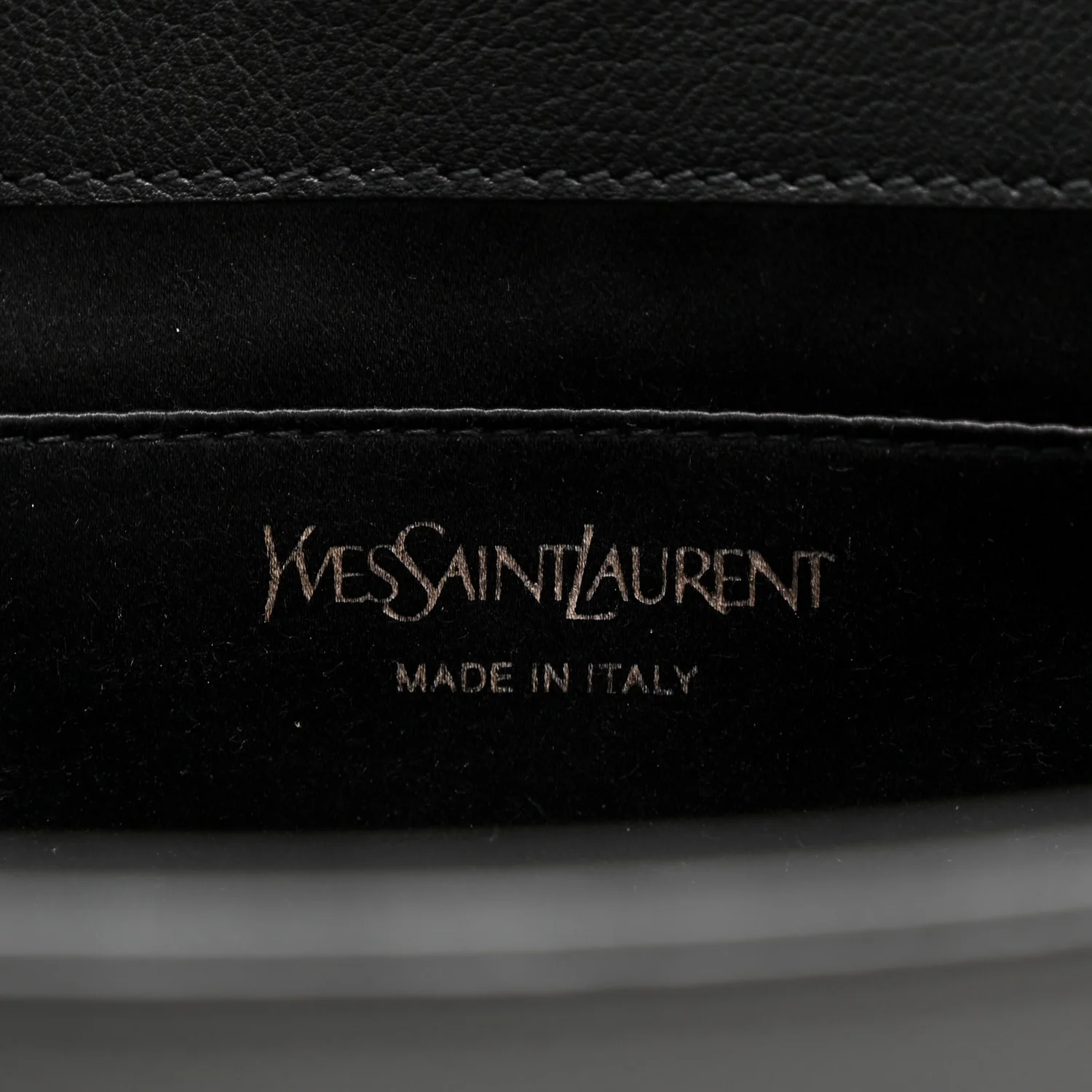 Calfskin Monogram Large Belle De Jour Clutch Black
