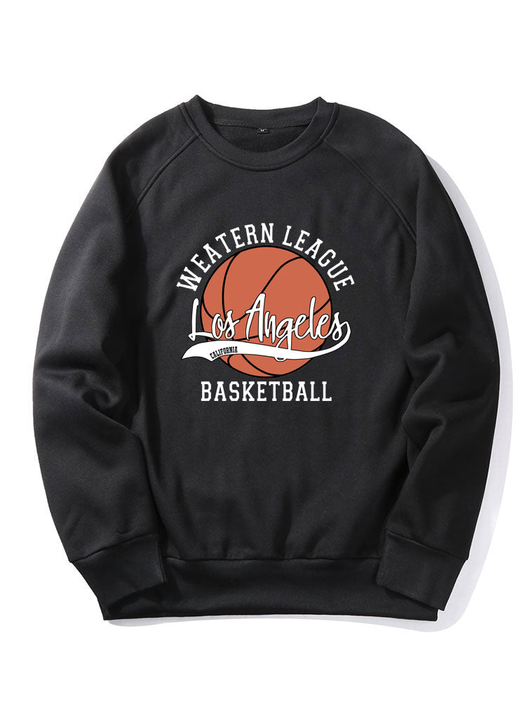 Sweat-shirts imprimés de basketball de Los Angeles