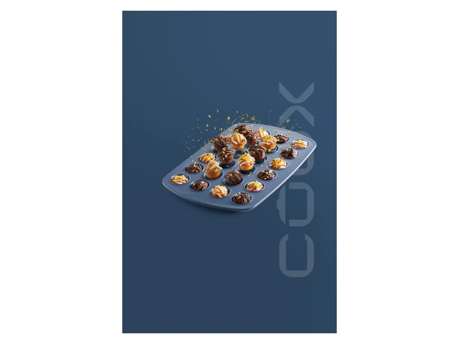 Coox Moule  muffins en silicone