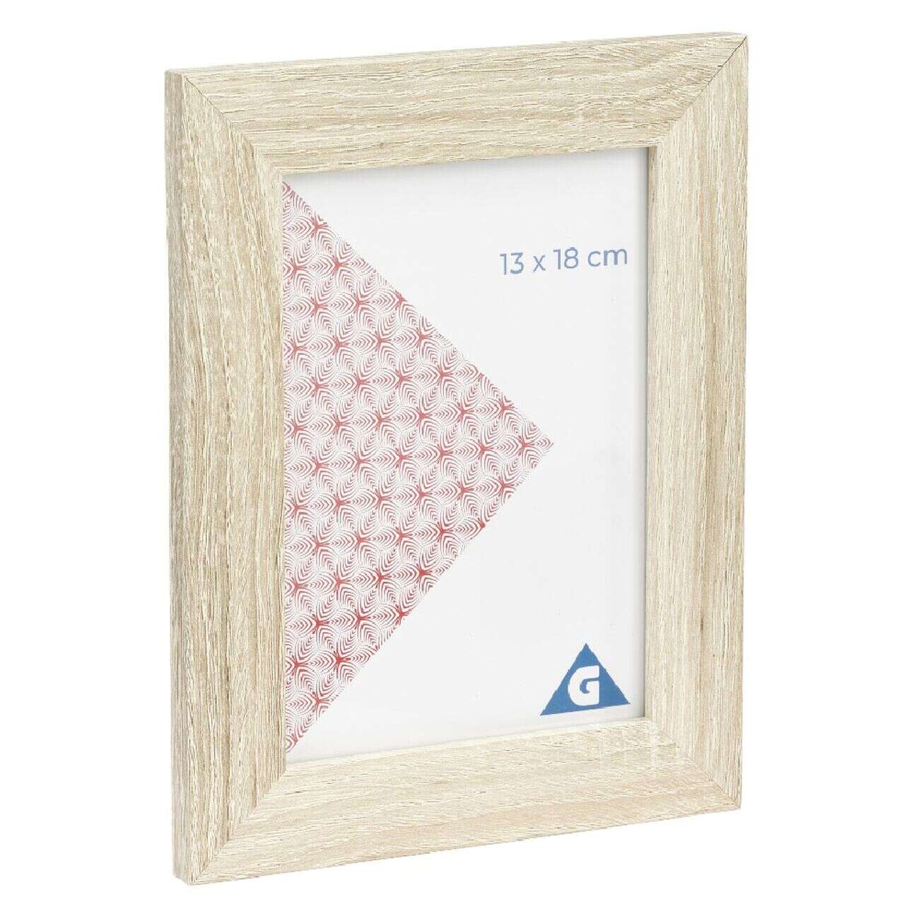 Cadre photo cérusé naturel 1 vue 13 x 18 cm