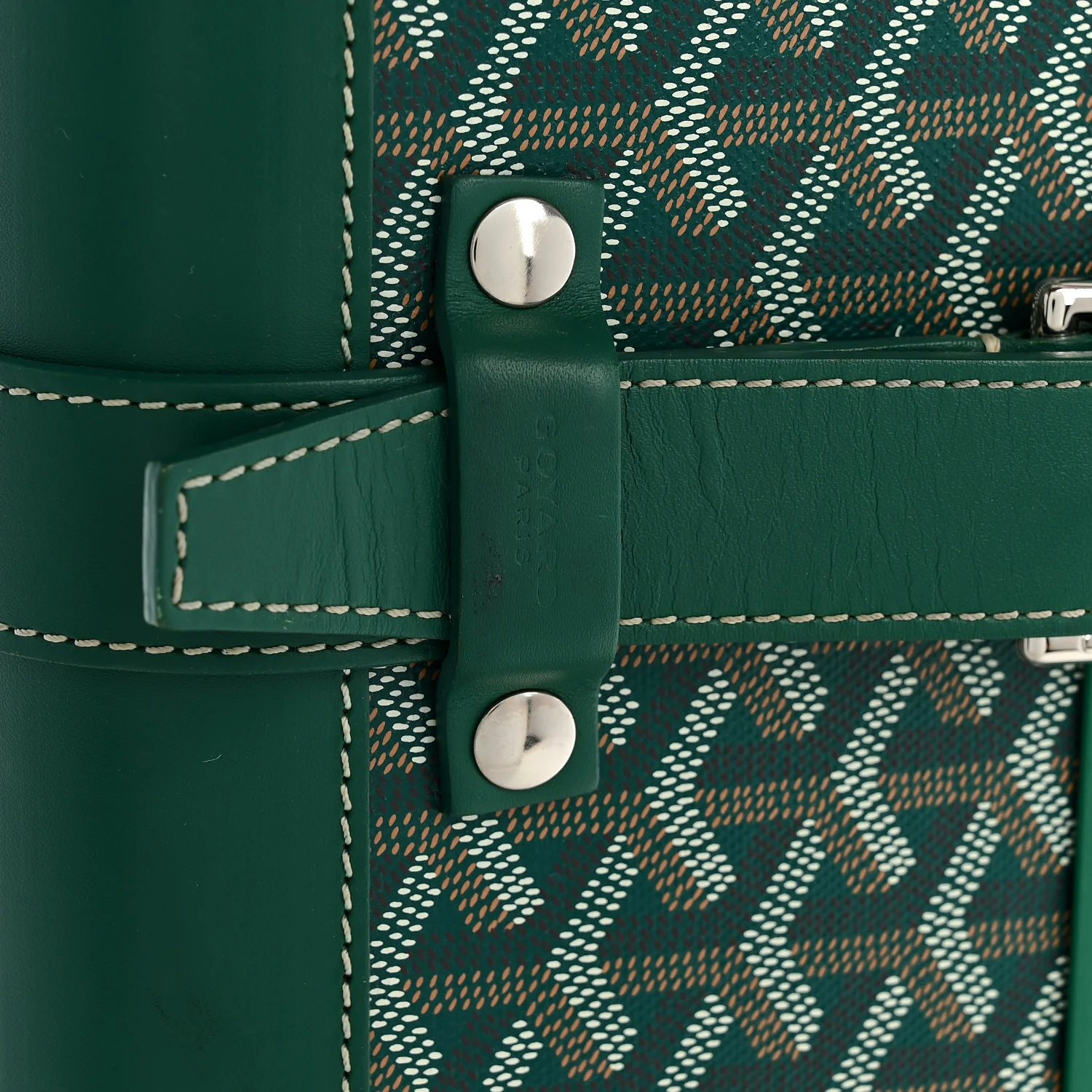 Goyardine Bourget PM Green