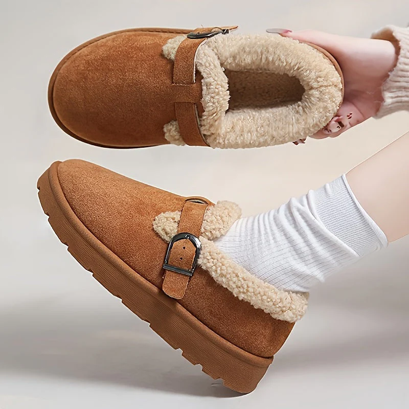 Lina | Bottines d’hiver douillettes à soutien ergonomique