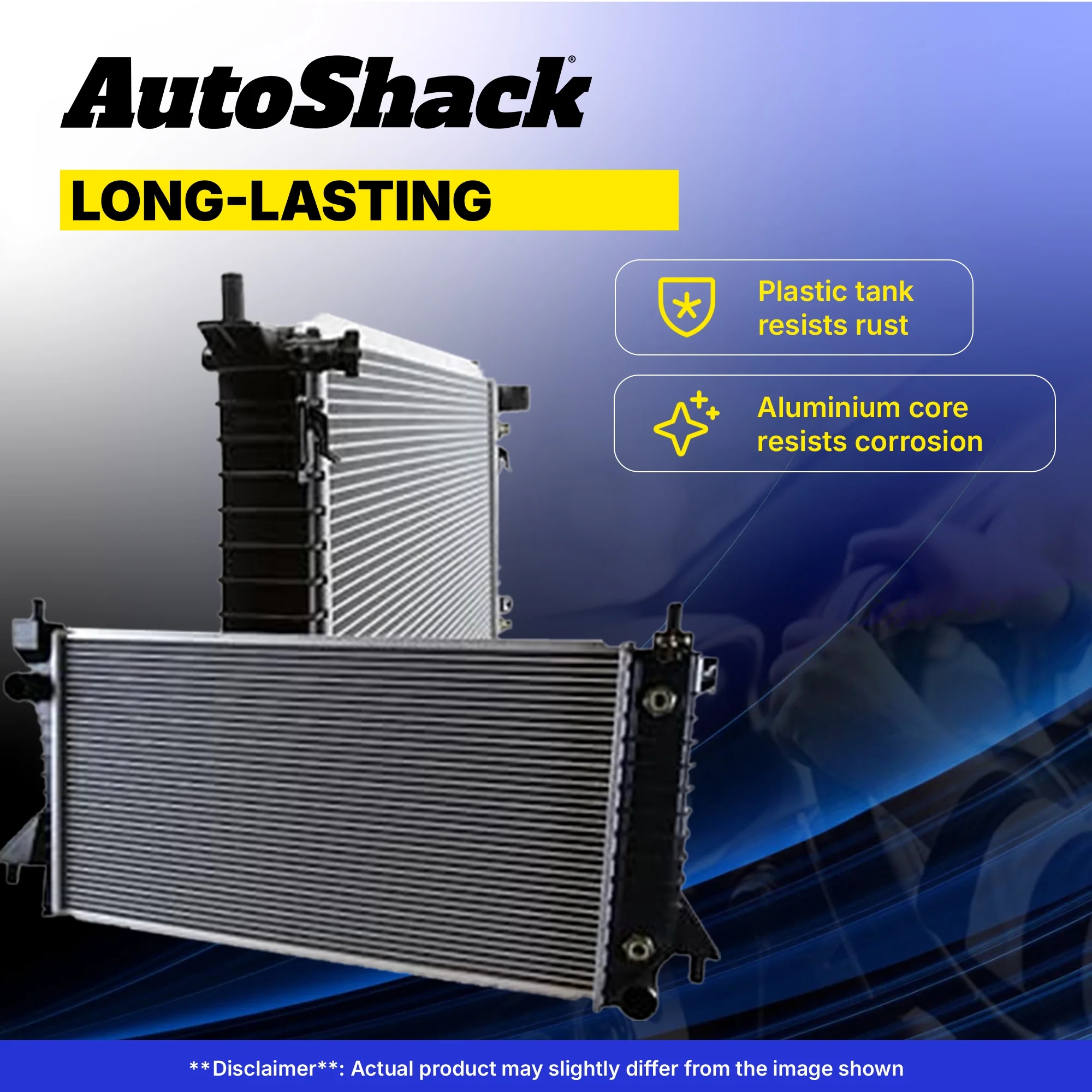 Radiator for GMC Sierra 1500 Classic Sierra 2500 Yukon XL 1500 Cadillac Escalade Chevrolet Tahoe Suburban 1500 Silverado 2500 Silverado 1500 2007 Silverado 1500 Classic 4WD AWD RWD RK878 - Image 5
