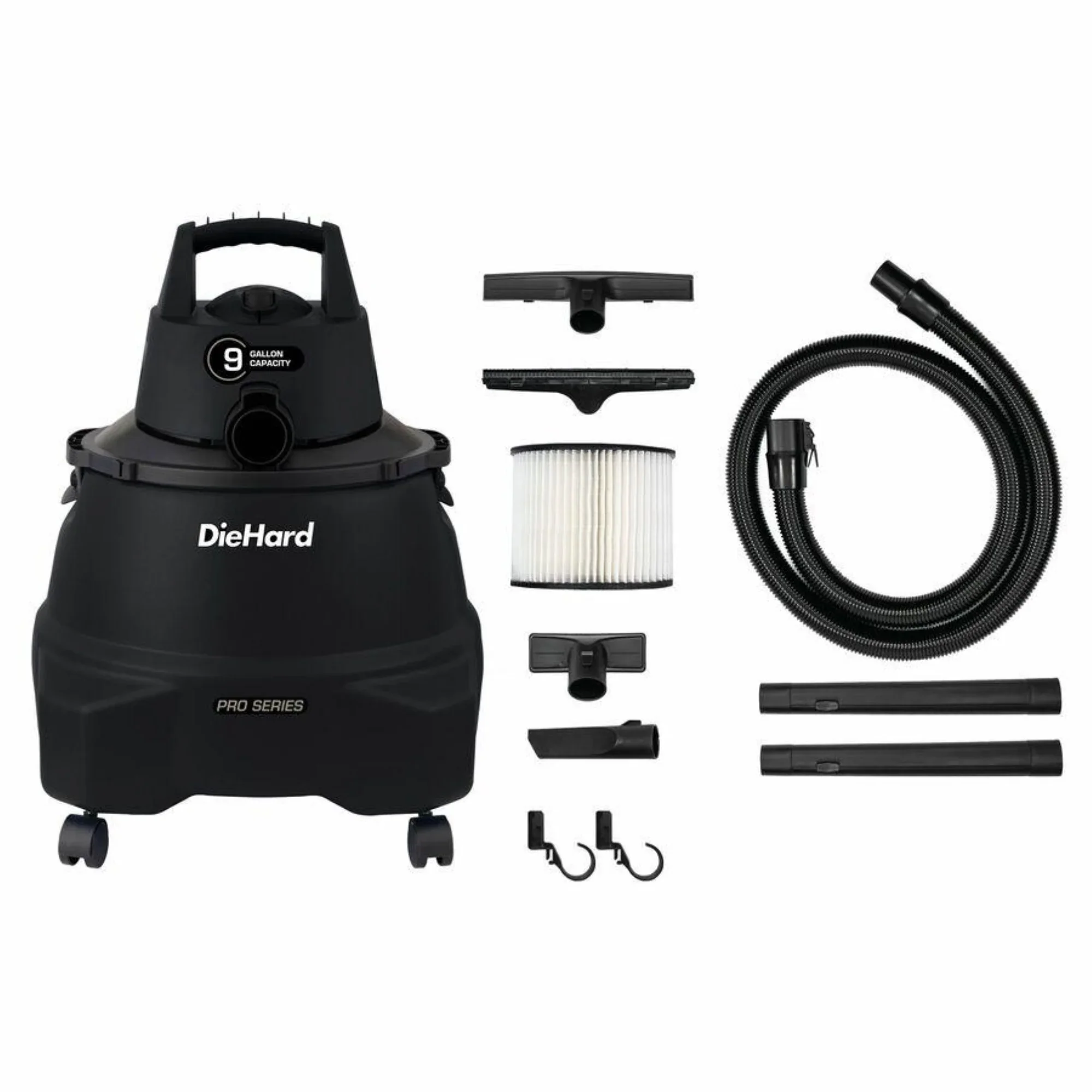 DieHard 9-Gallon 5.5 HP Pro Wet/Dry Vacuum
