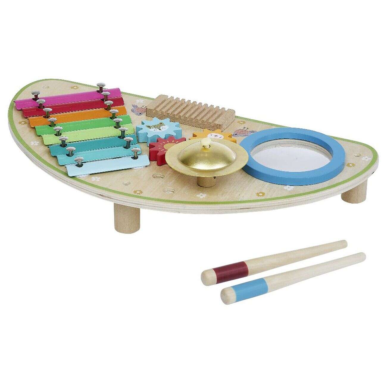 Table musicale type Montessori en bois
