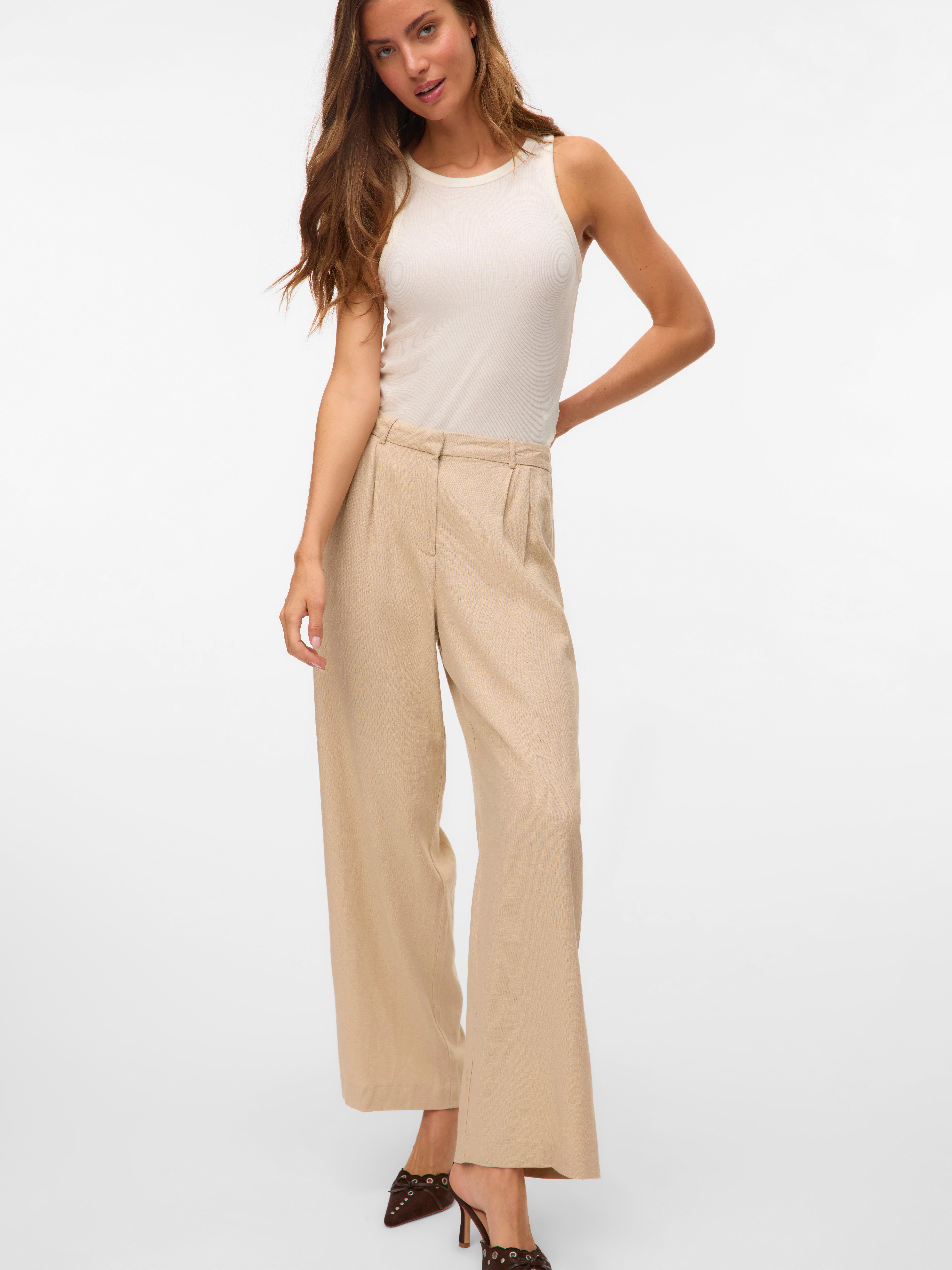 VERO MODA® VMMINDY Mid waist Trousers