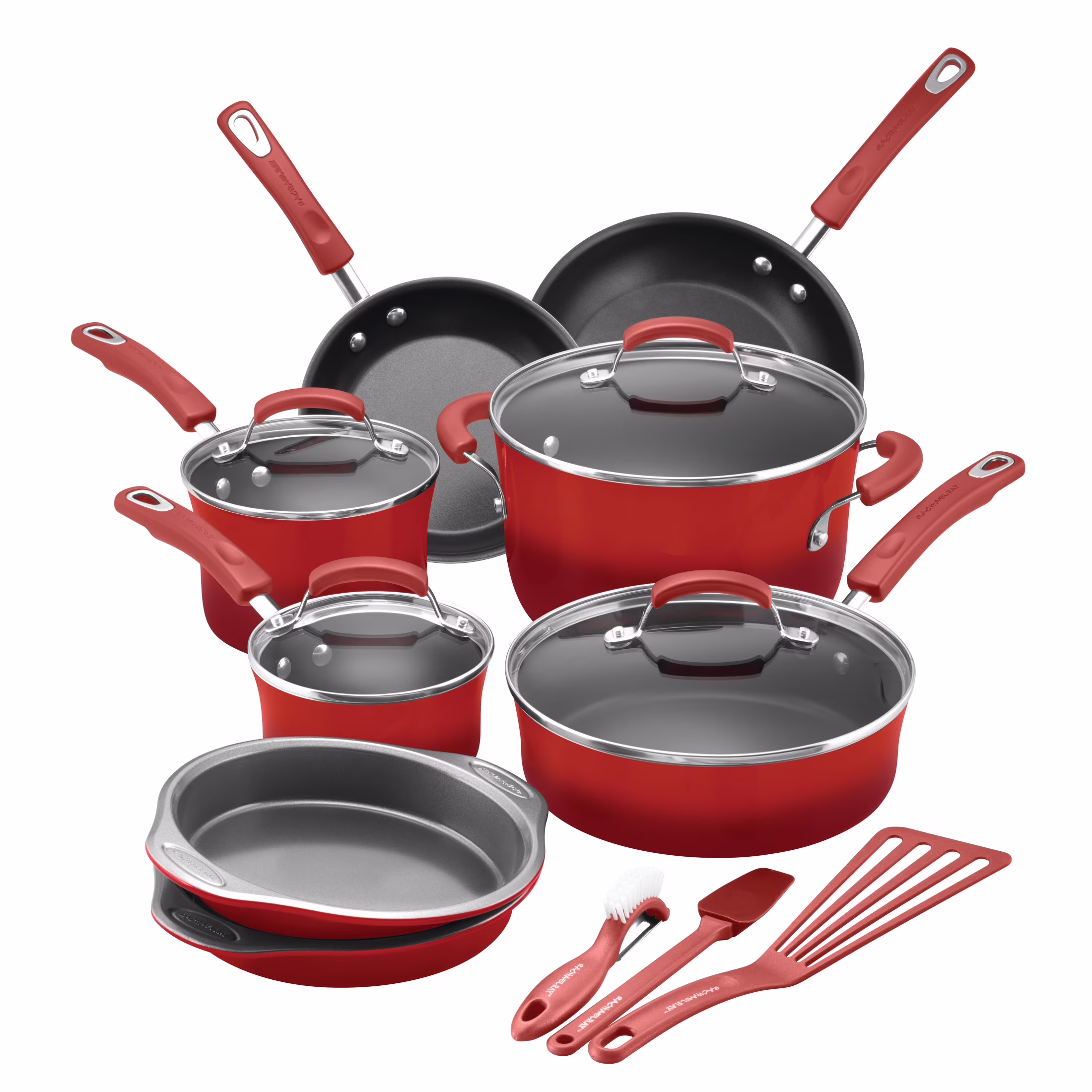 15-Piece Nonstick Pots and Pans Set/Cookware Set, Marine Blue(Marine Blue) - Image 3