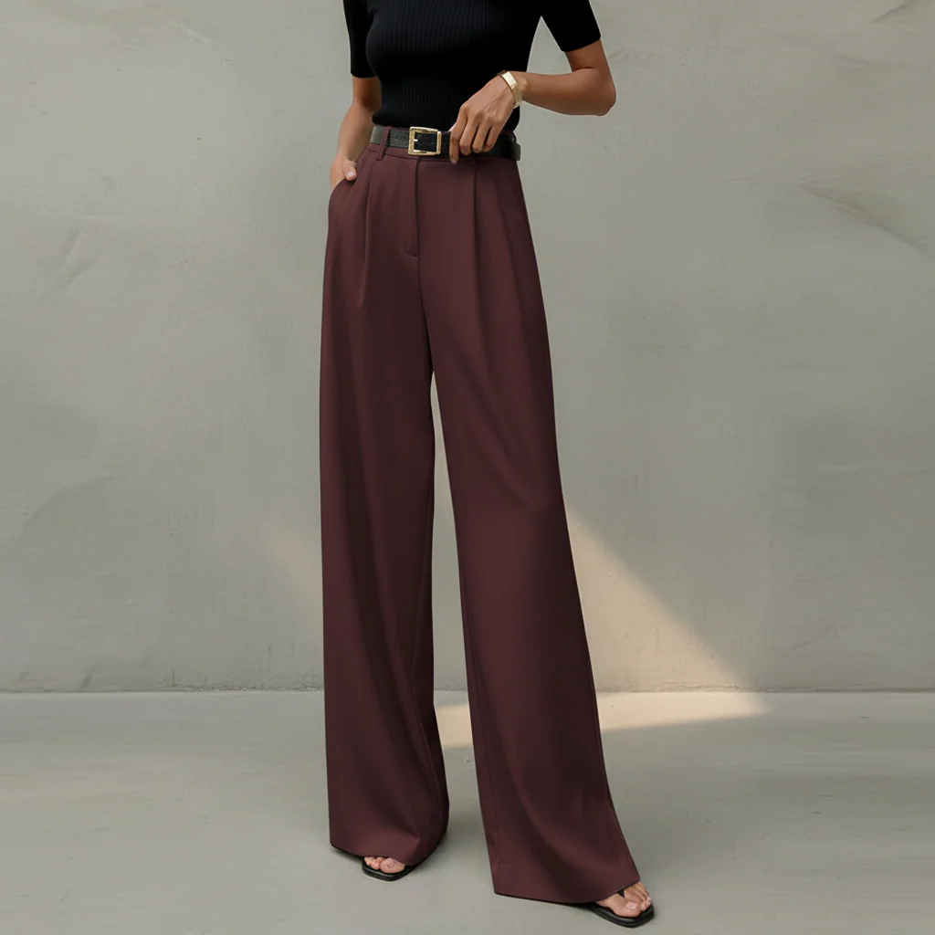 Blaine - Pantalons larges élégants