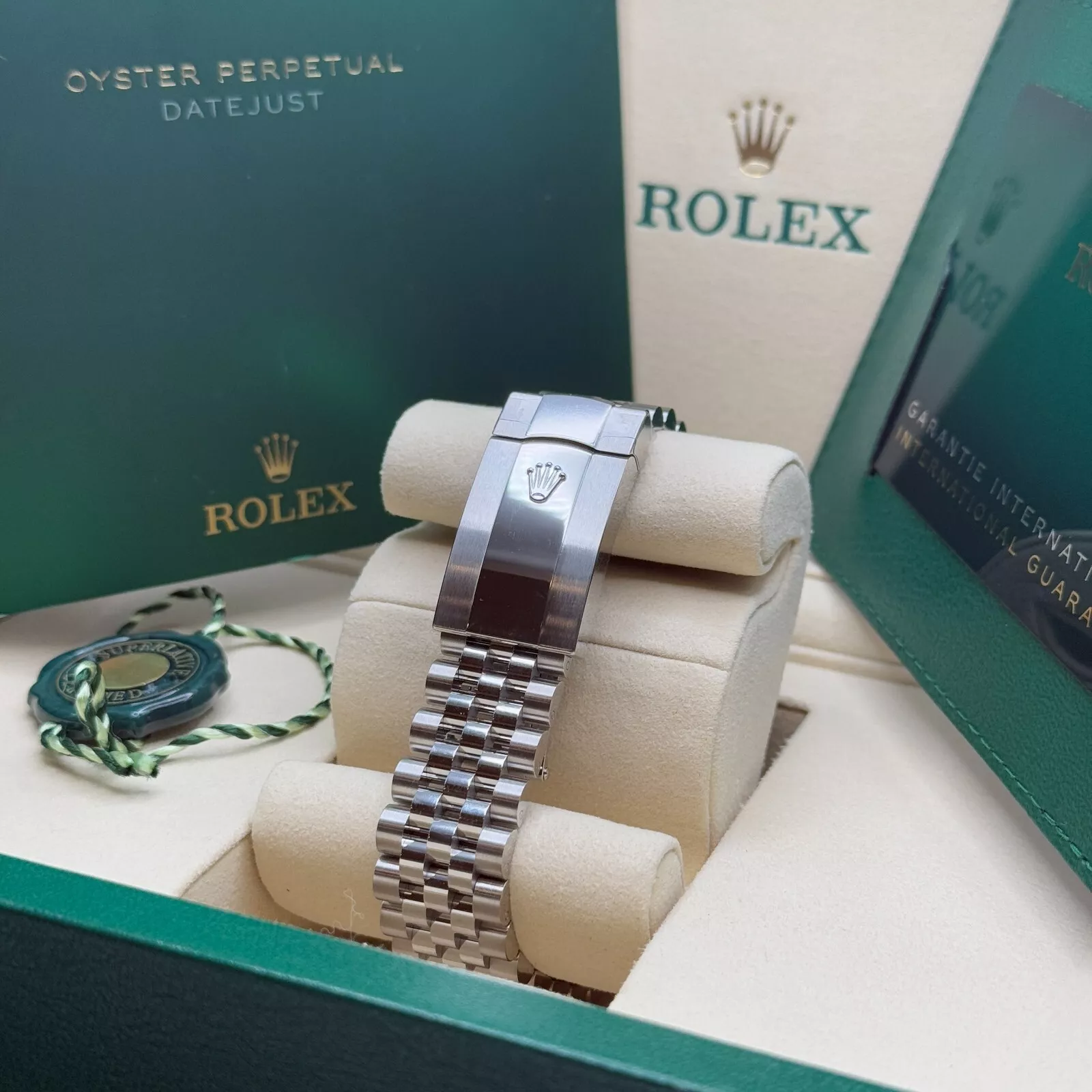 [Super Clone]RLX  Datejust 36mm 126234-0051 Mint Green Dial Jubilee Bracelet Watch