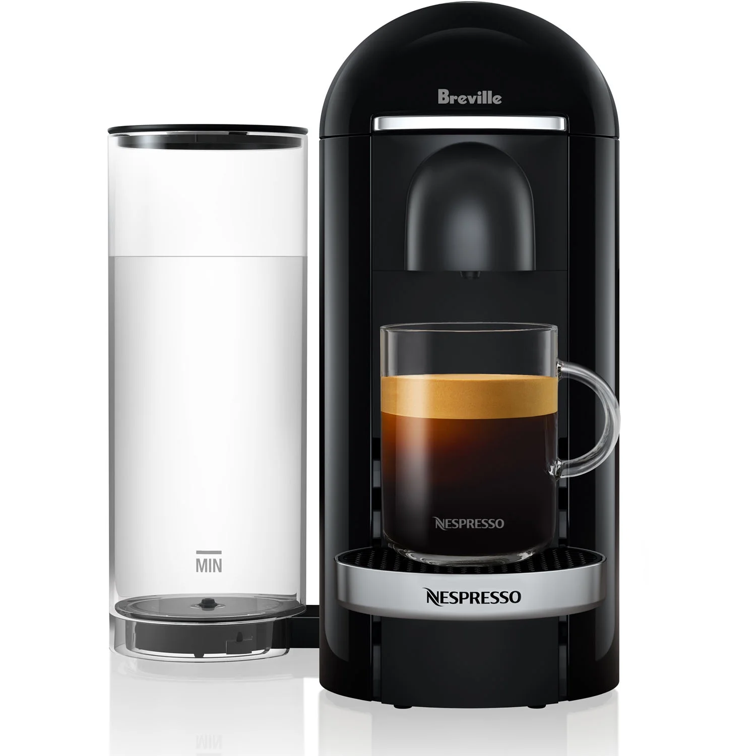 New VertuoPlus Deluxe Coffee and Espresso Single-Serve Machine in Piano Black(Black) - Image 9