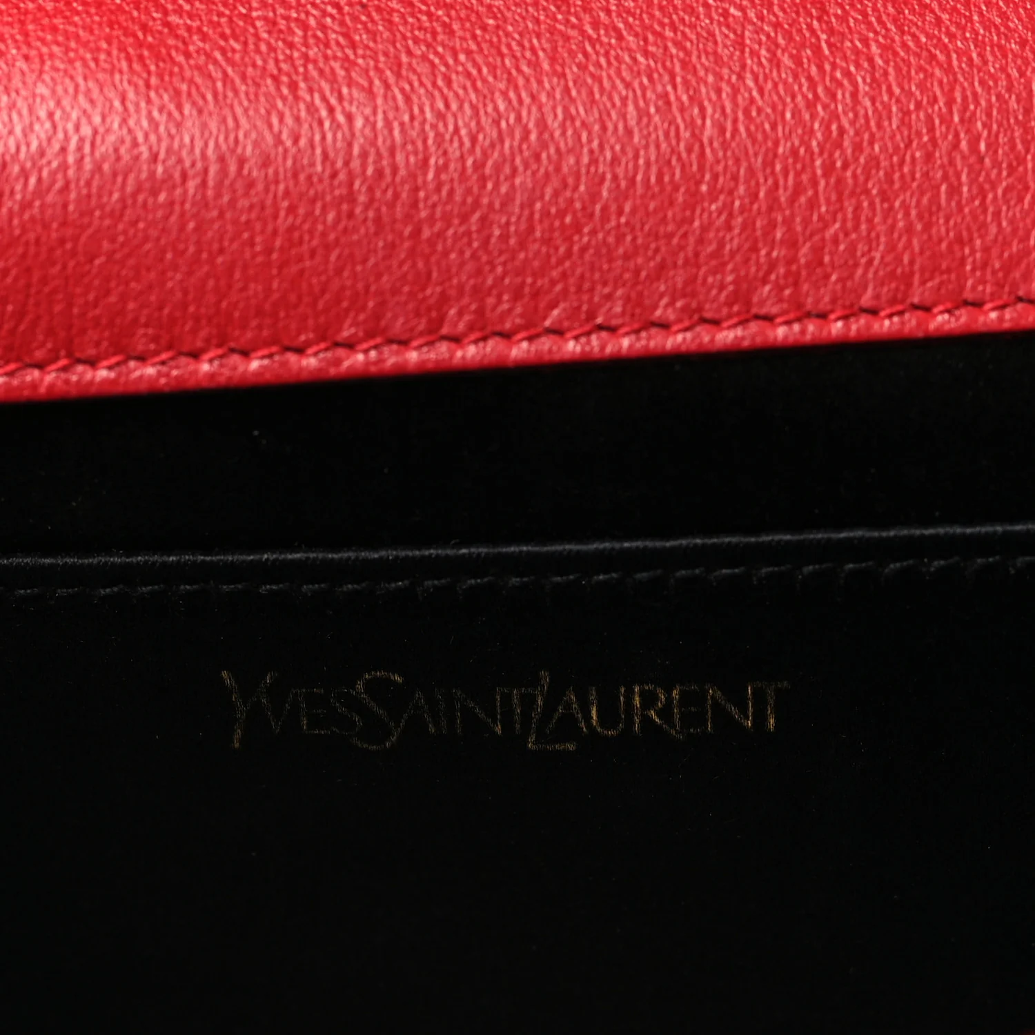 Calfskin Monogram Large Belle De Jour Clutch Red