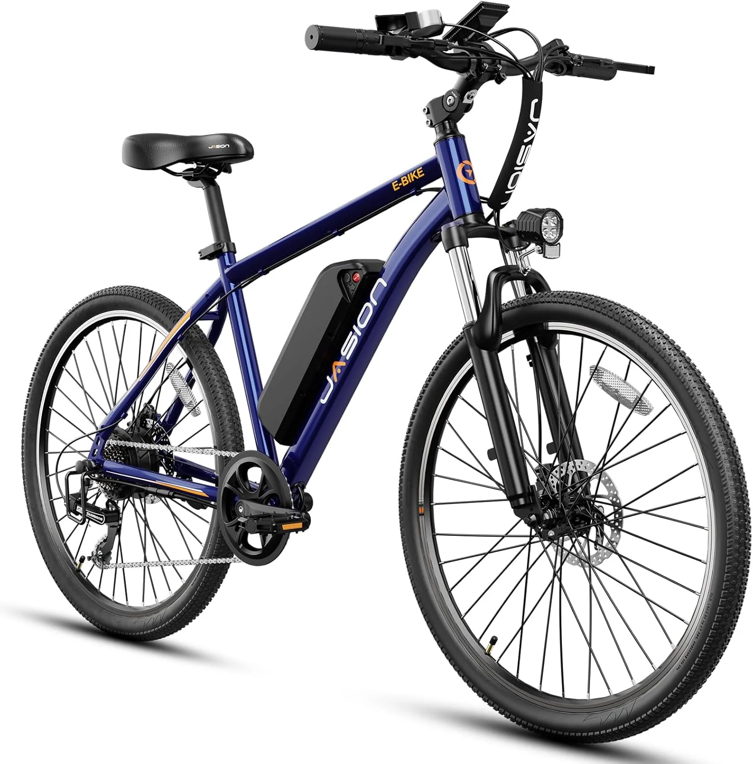 Vélo électrique Jasion EB5 pour adultes, autonomie maximale de 64 km (40 miles), vitesse maximale de 32 km/h (20 mph), VTT électrique pour trajets domicile-travail
