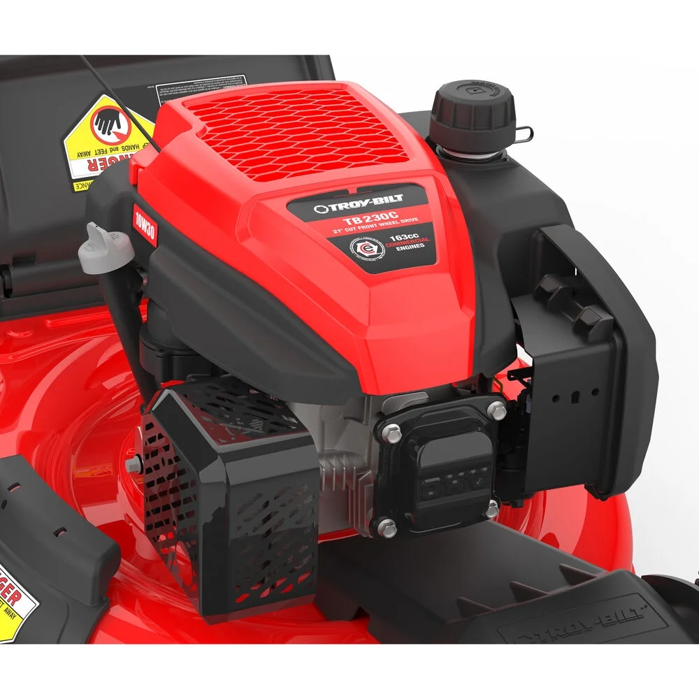 Troy Bilt TB230C | High - Wheel Self - Propelled Mower | 163cc Troy - Bilt Engine | 11