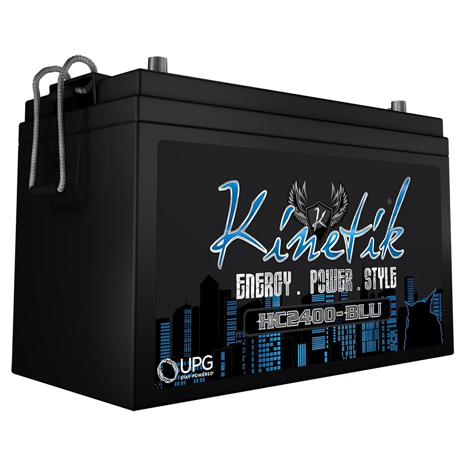 HC2400-BLU 2400 Watt Power Cell Replacement Battery for Power Car Stereo System - Image 3