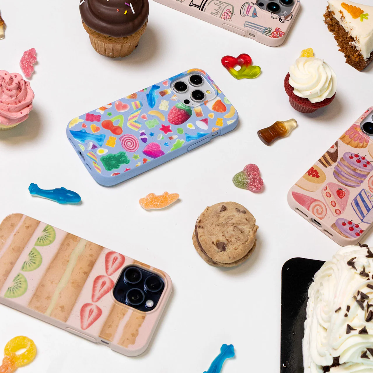 Seashell Crayon Pastries iPhone 17 Pro Max Case