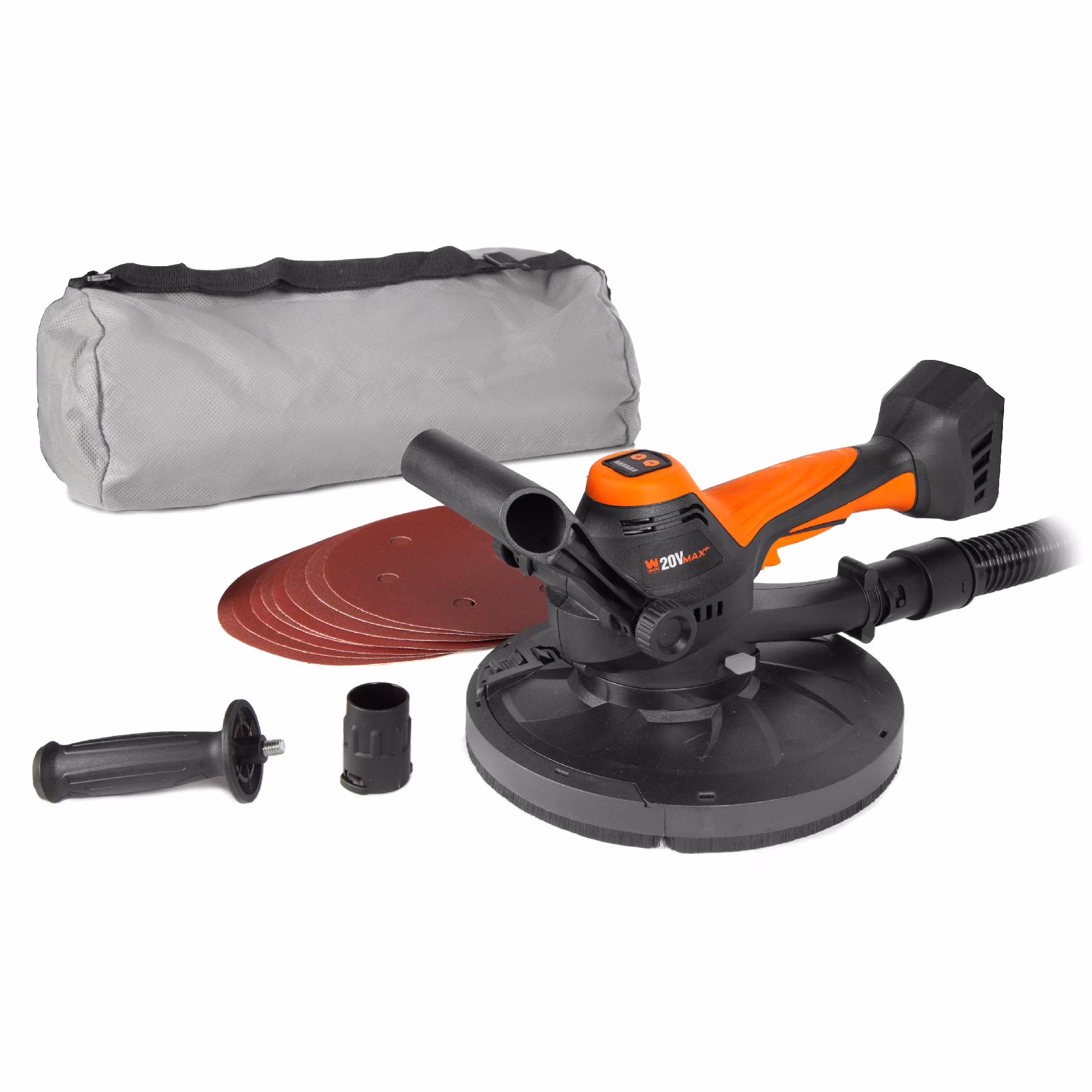 WEN 20V Max Brushless Handheld Drywall Sander (Tool Only �C Battery Not Included)