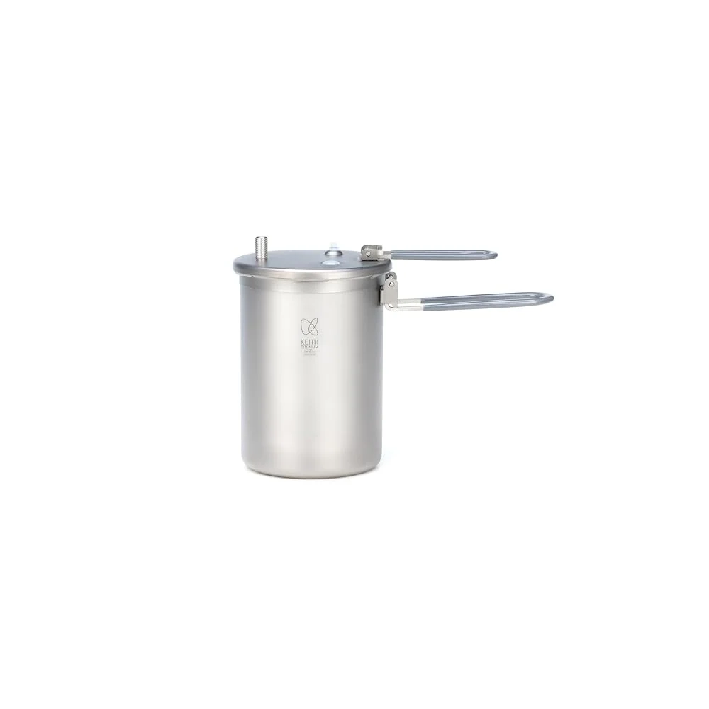 Keith Ti6302 Grade 1 Pure Titanium Micro Pressure Cooker