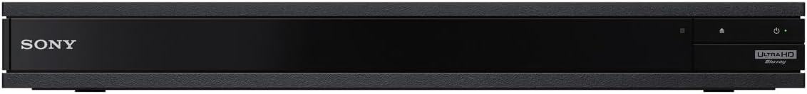 Sony UBP-X800M2 4K UHD Home Theater Streaming Blu-Ray Disc Player (UBPX800M2)  Black