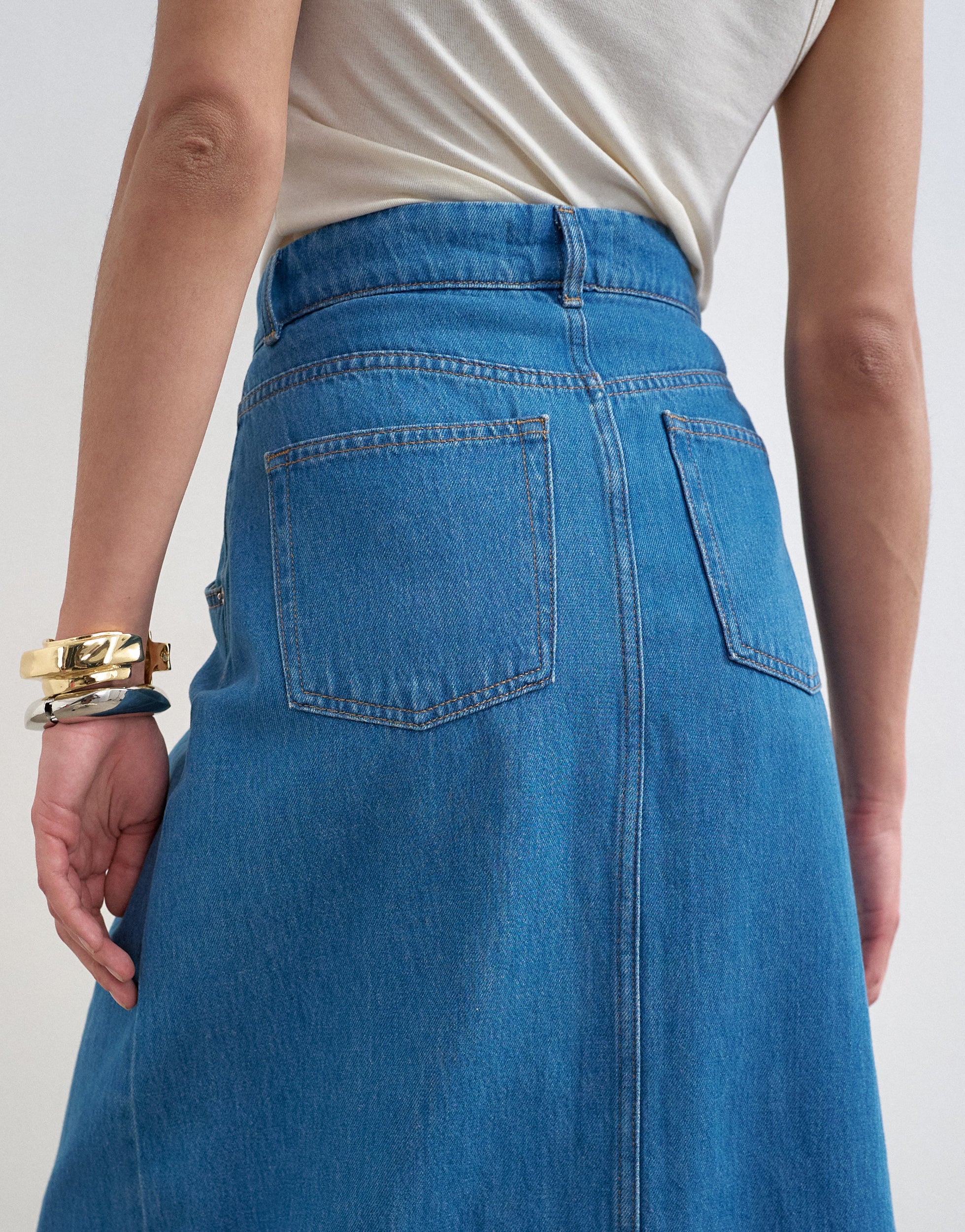 VERO MODA® TSABBY Midi skirt