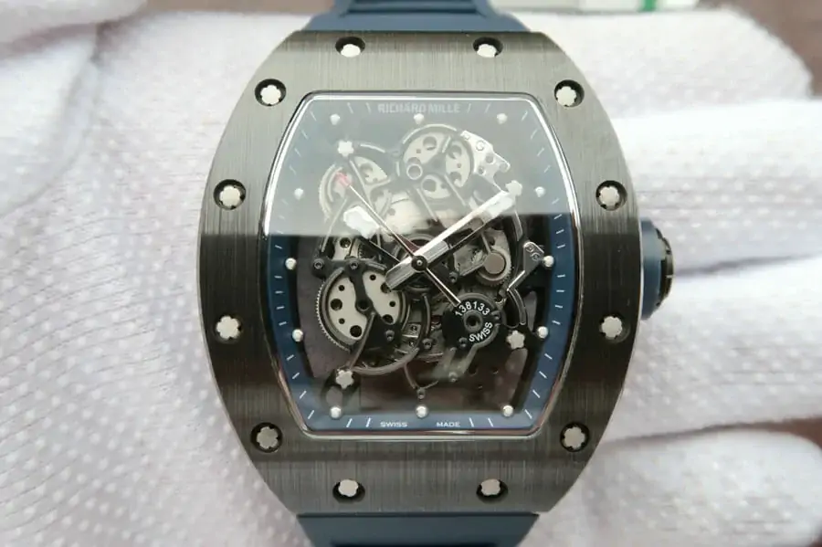 Richard Mille RM055 KV Factory Blue Strap