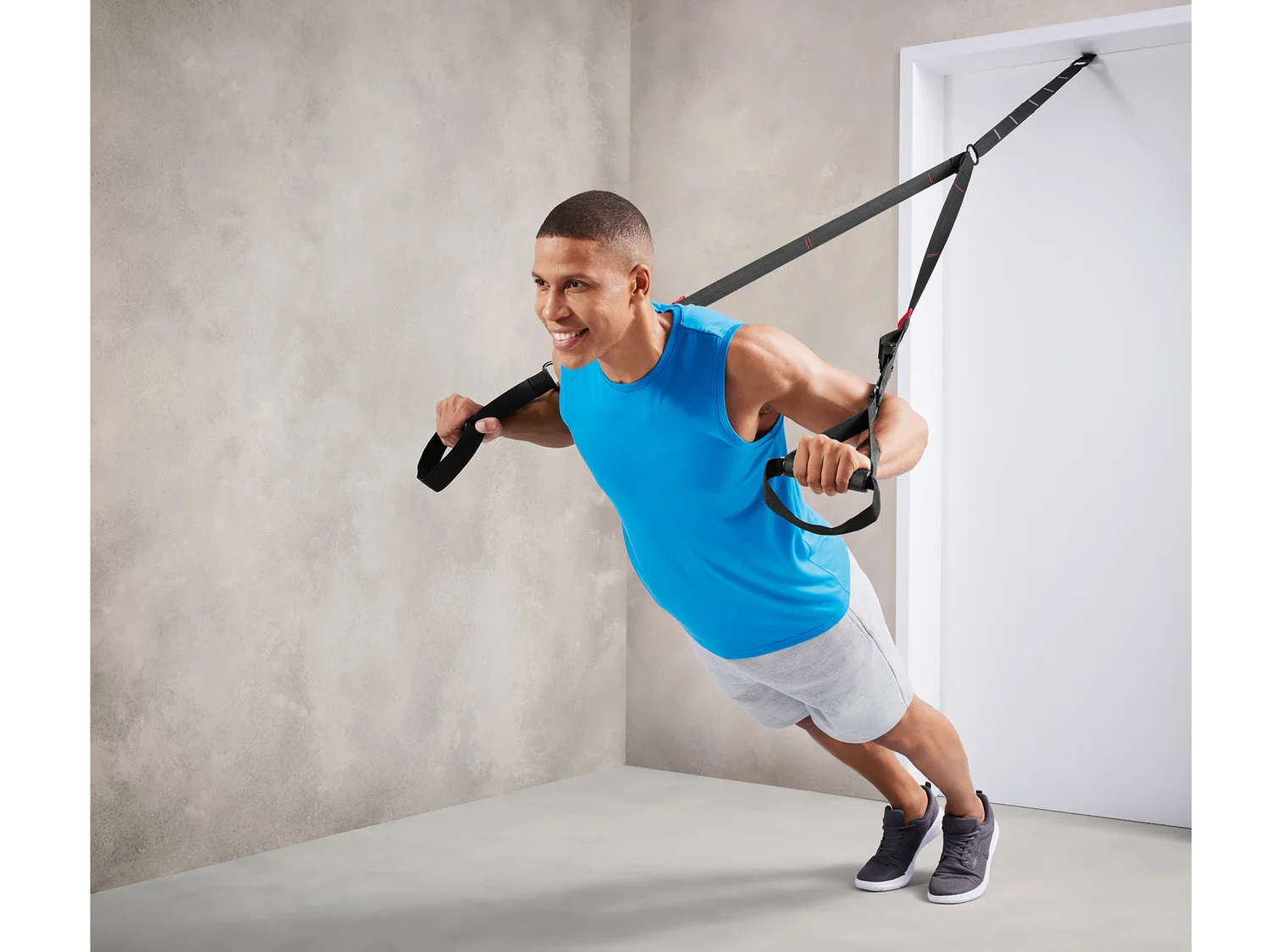 CRIVIT Barre de traction ou sangle de suspension ou poignes pour pompe