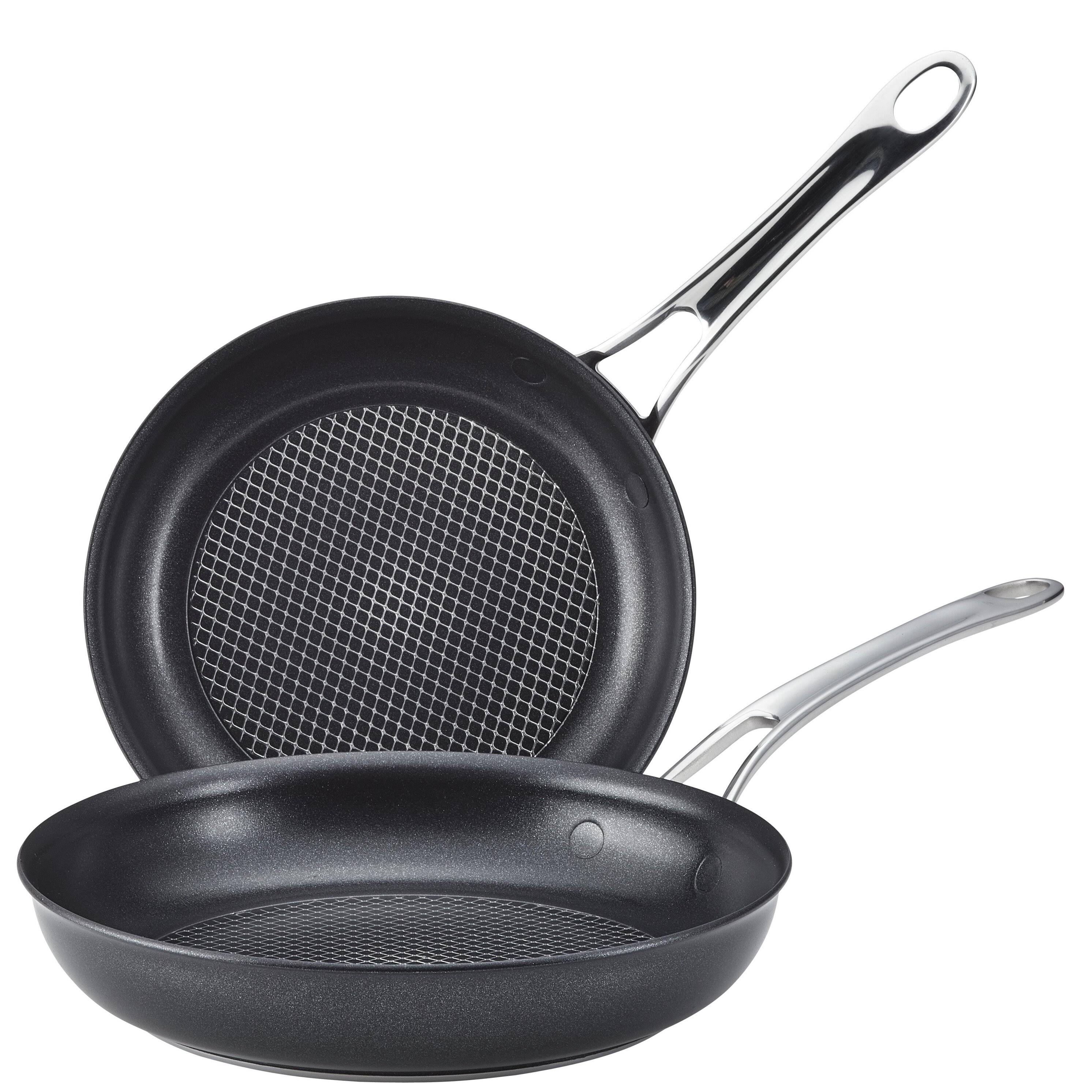 Anolon x SearTech Aluminium Non-Stick Frying Pans Set of Two