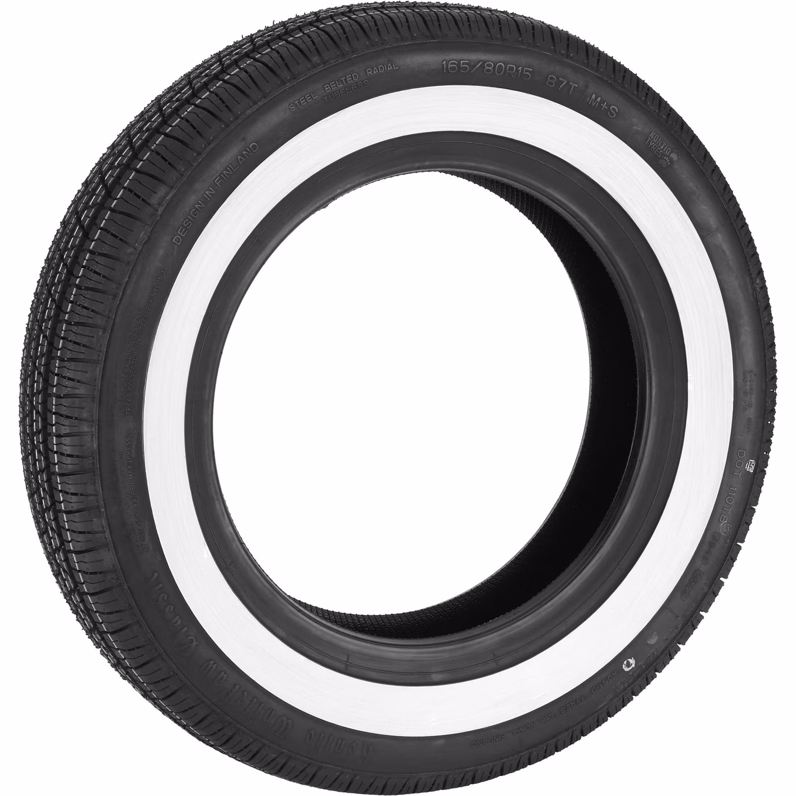 Kontio Tyres 091212KON Whitepaw Classic 205/75R15 Tire, 2.5 WW