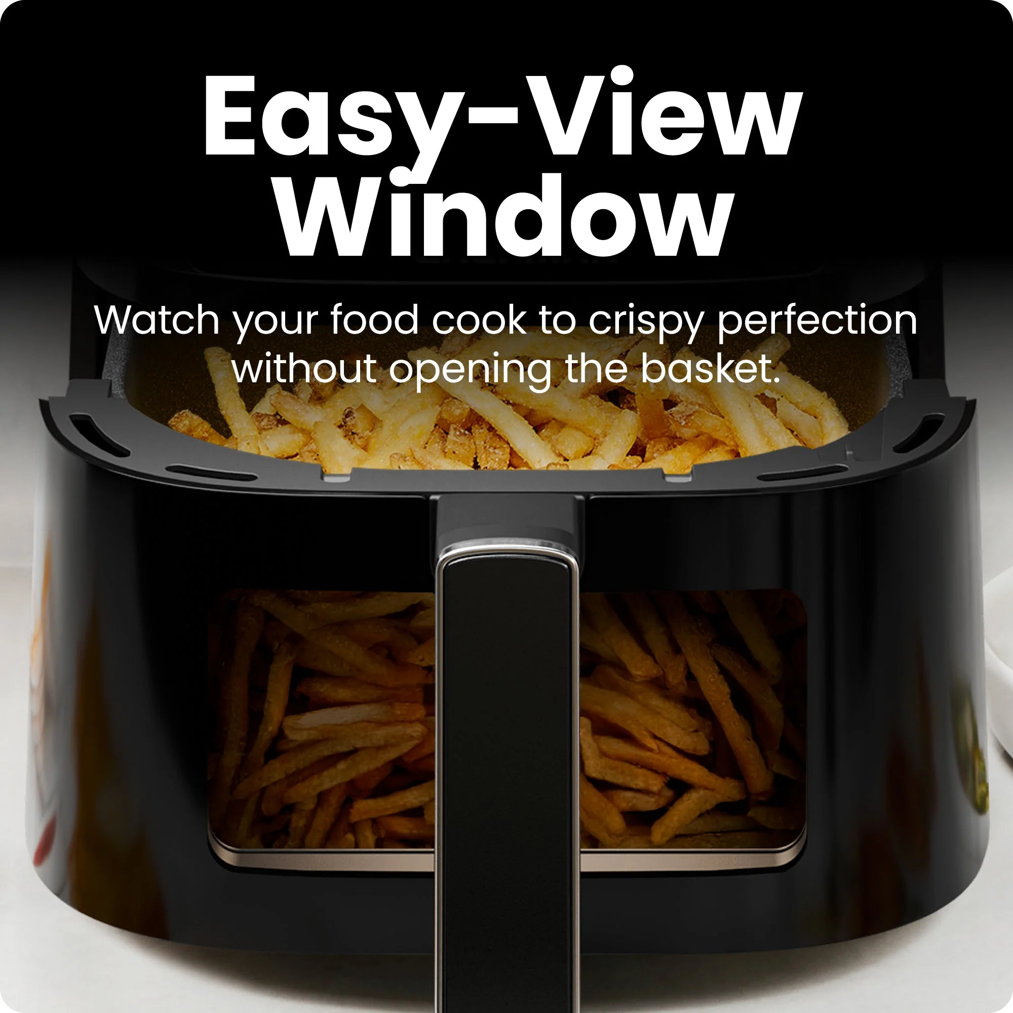 TurboFry Touch 4-Quart Easy-View Air Fryer
