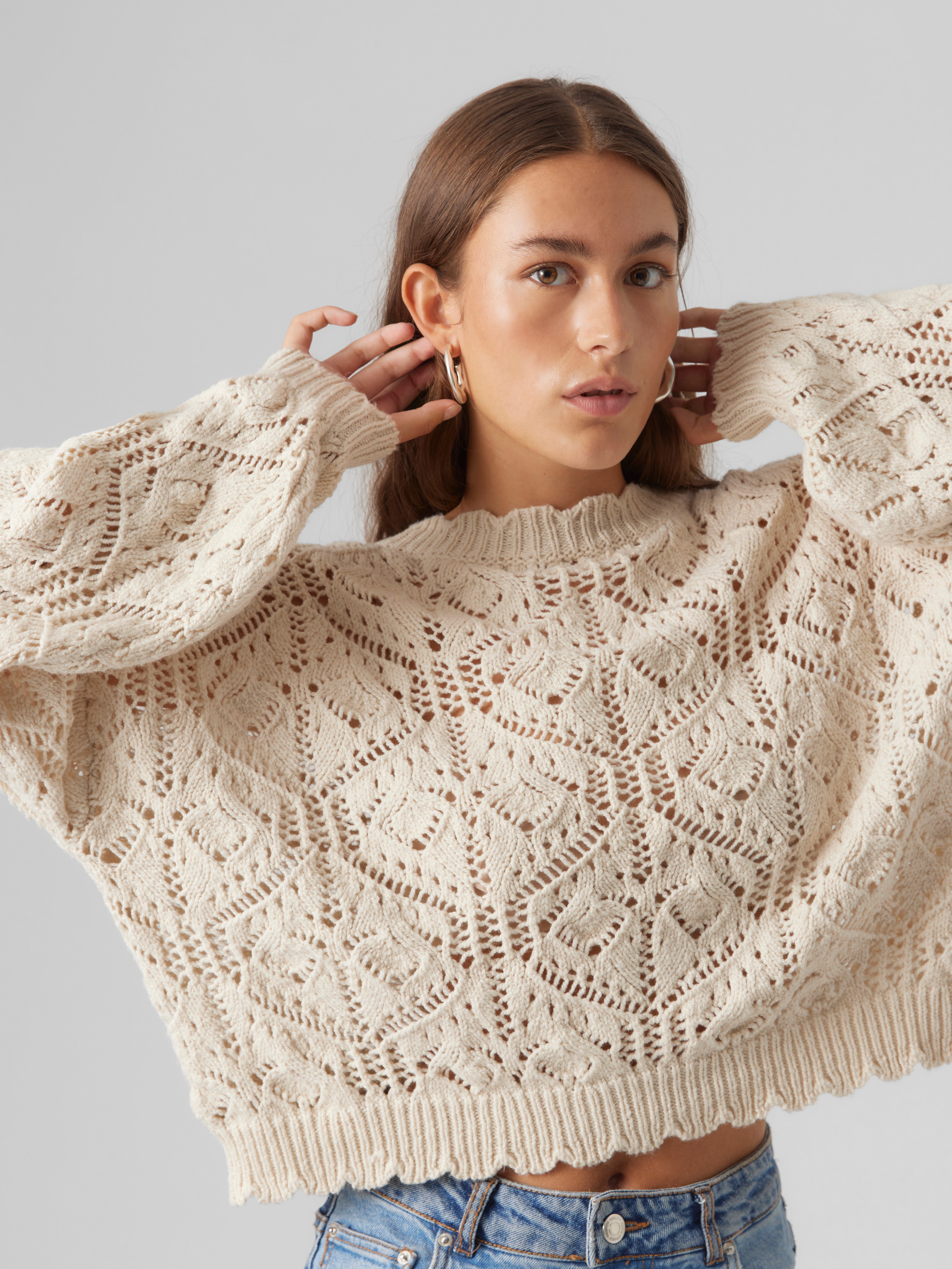 VERO MODA® VMFIOLA Knitted pullover