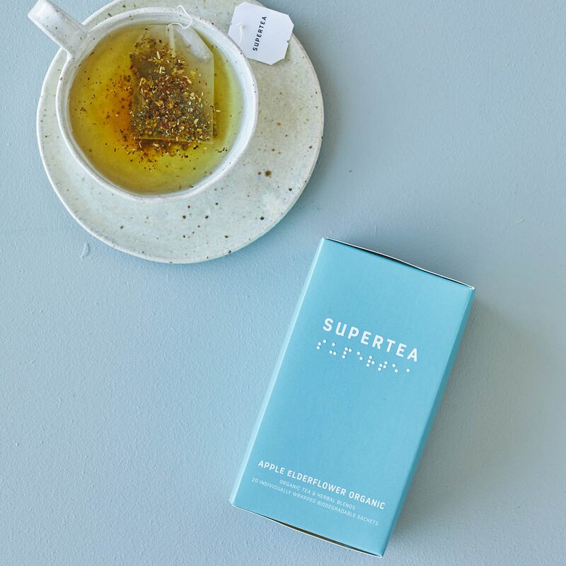 Supertea økologisk urtete 30g 20 stk eple hylleblomst
