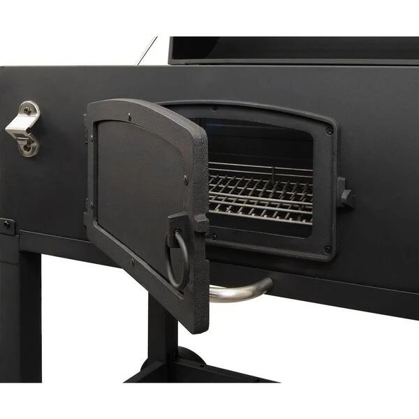 Heavy-Duty Extra-Large Charcoal Grill in Black - Image 8