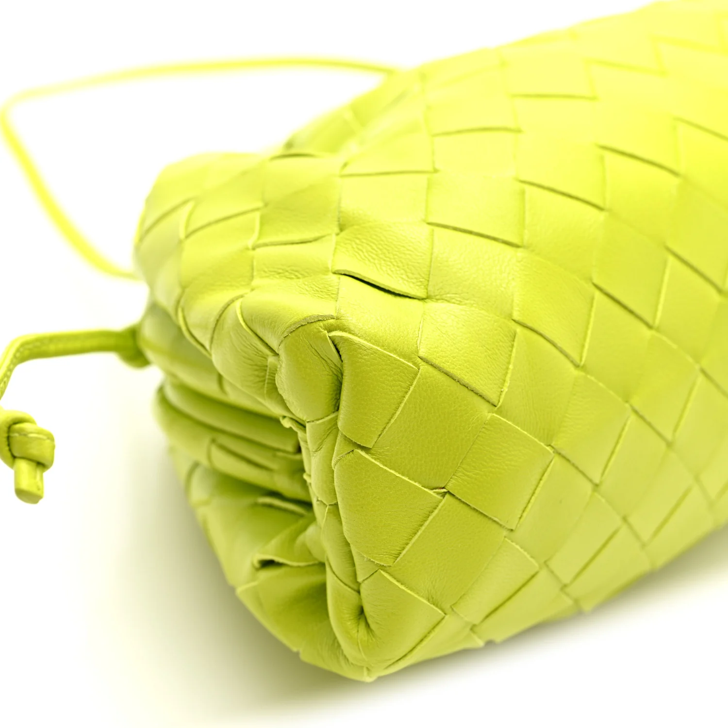 Nappa Intrecciato The Mini Pouch Kiwi