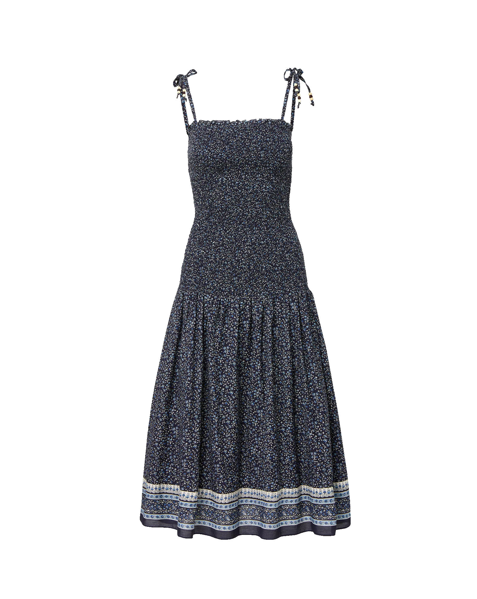 Marietta Smocked Midi Dress