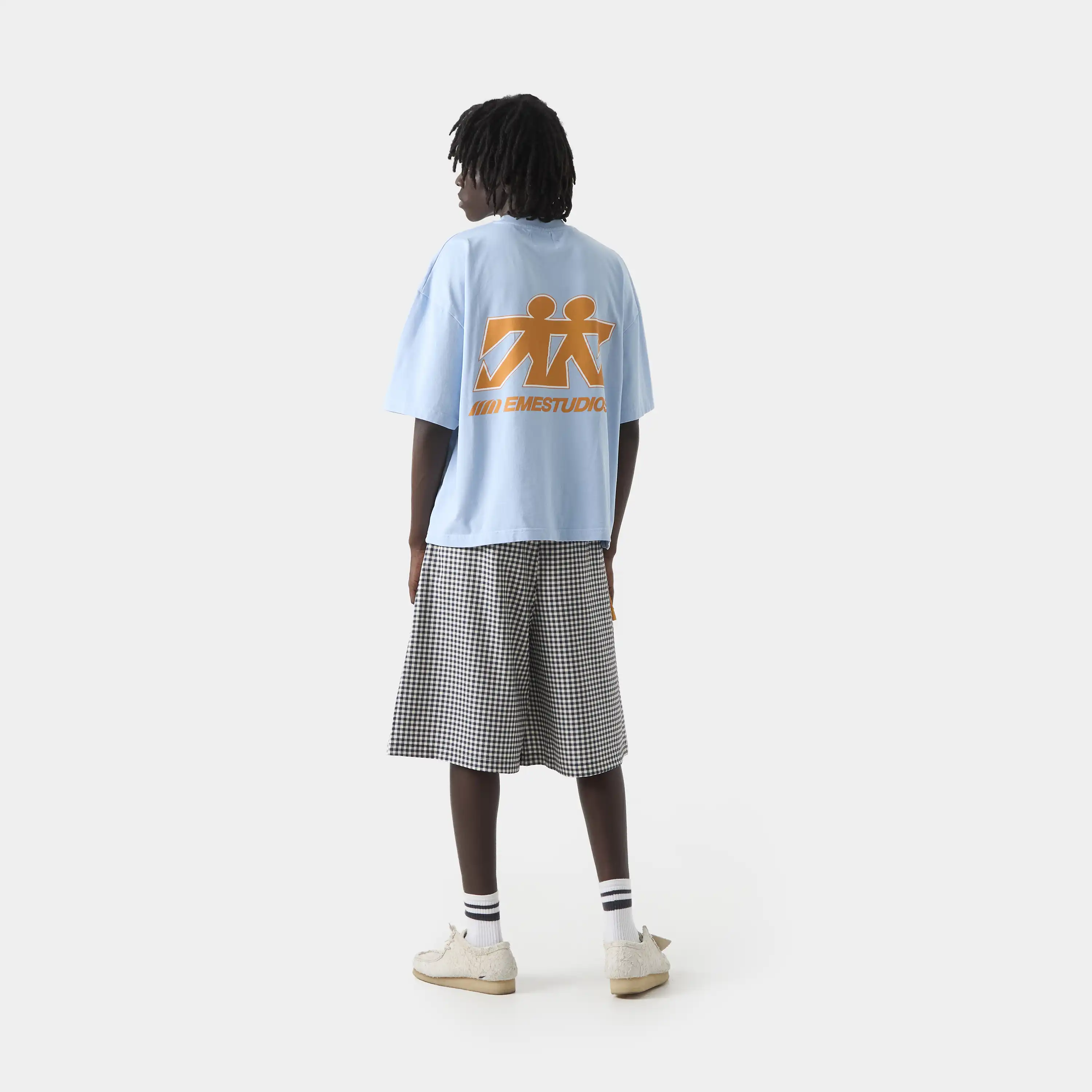 Mbuddy Blue Oversized Tee