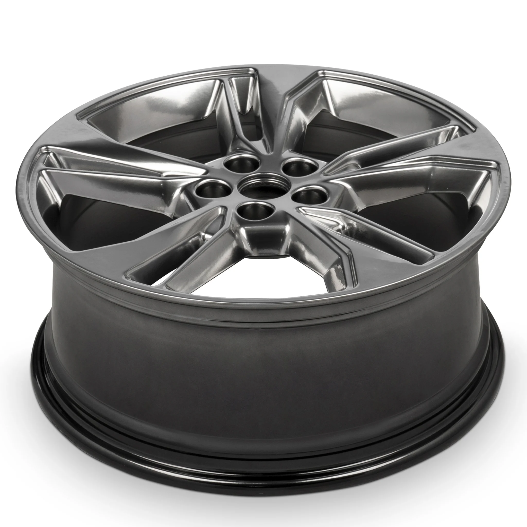 For 2017-2019 Ford Fusion 19 Inch Hyper Black Rim OE Direct Replacement Car Wheel - Image 3