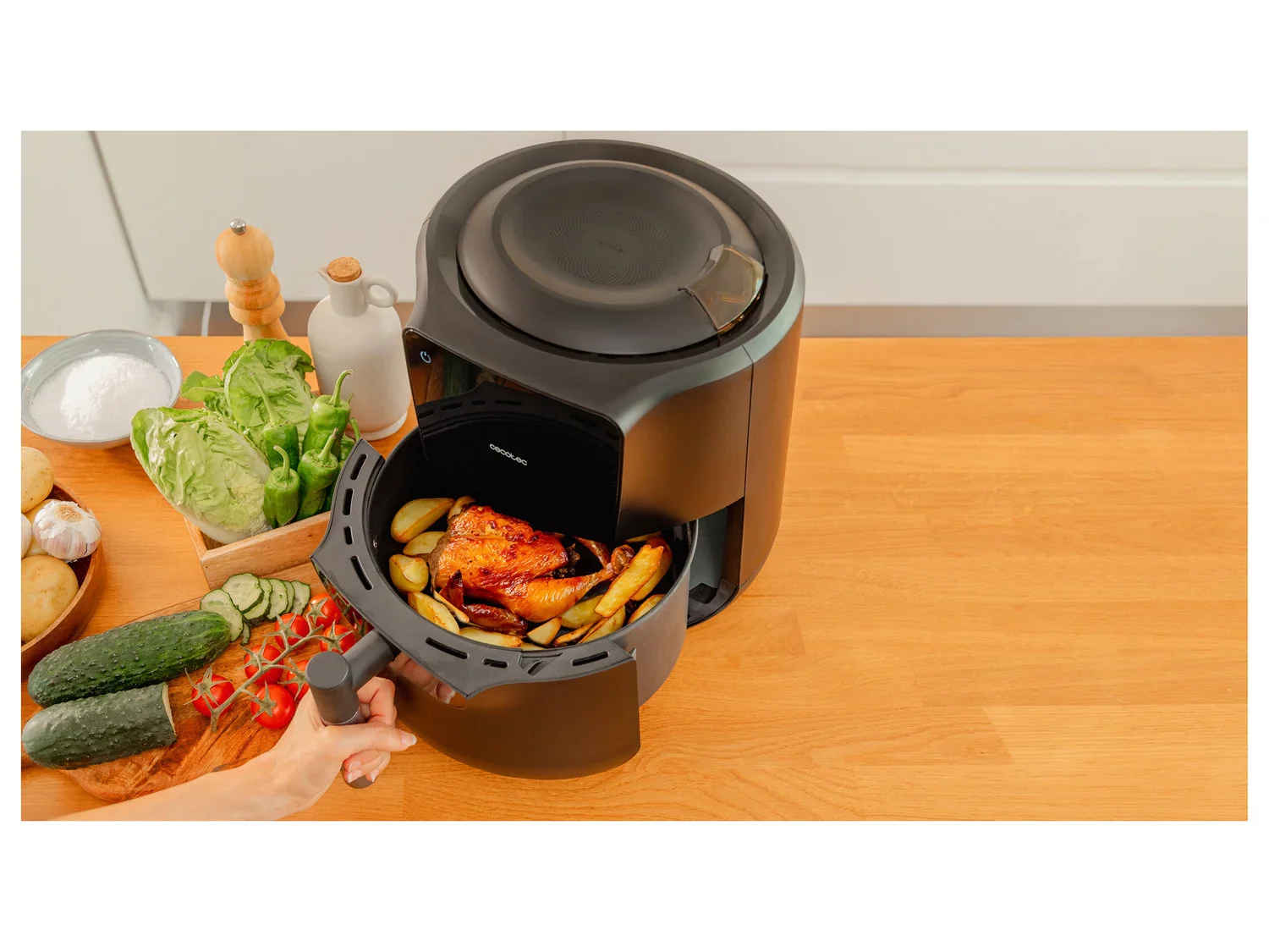 Cecotec friteuse  air chaud Cecofry Rain 3300, 1550 W