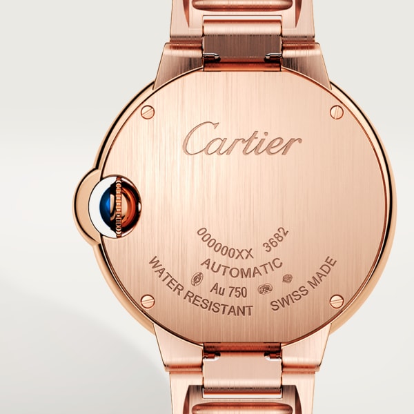 [Super Clone]BALLON BLEU Rose Gold 33mm
