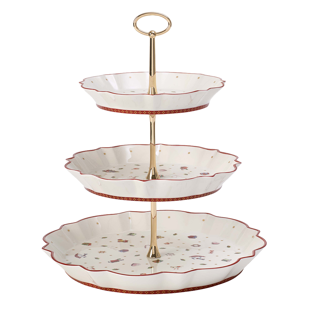 Toy's Delight 3 Tier Stand - Red