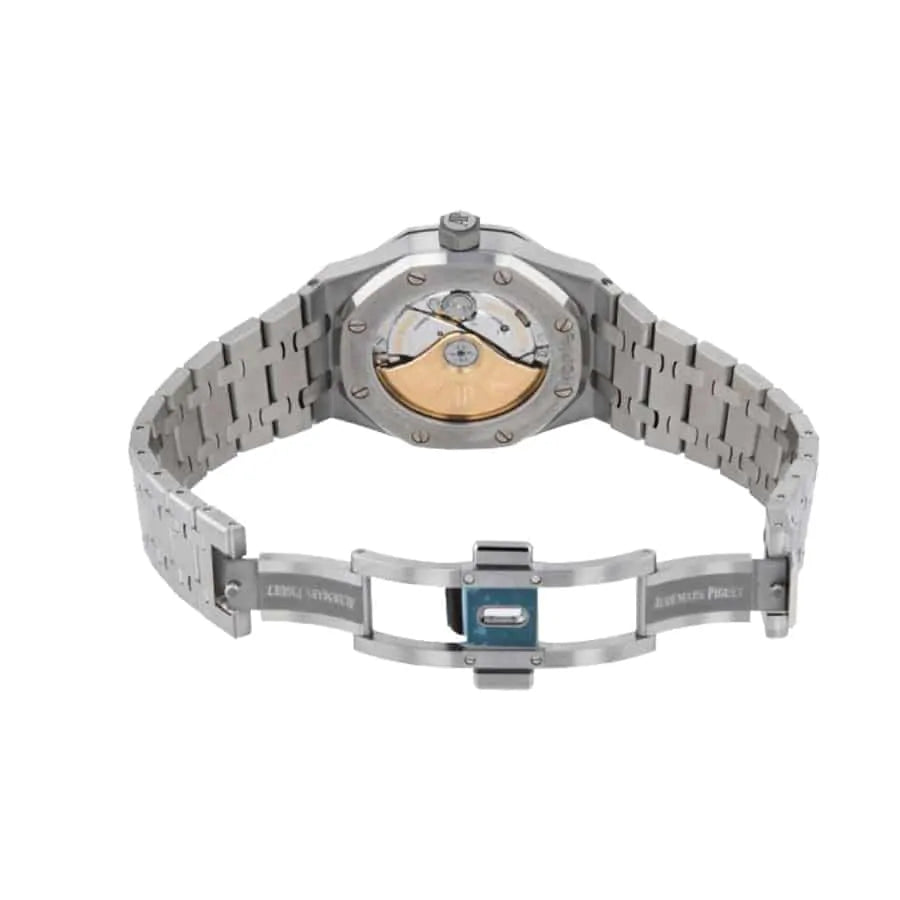 [Super Clone]Audemars Piguet Royal Oak 41mm Rhodium-Toned Dial Titanium Bracelet Men's Watch