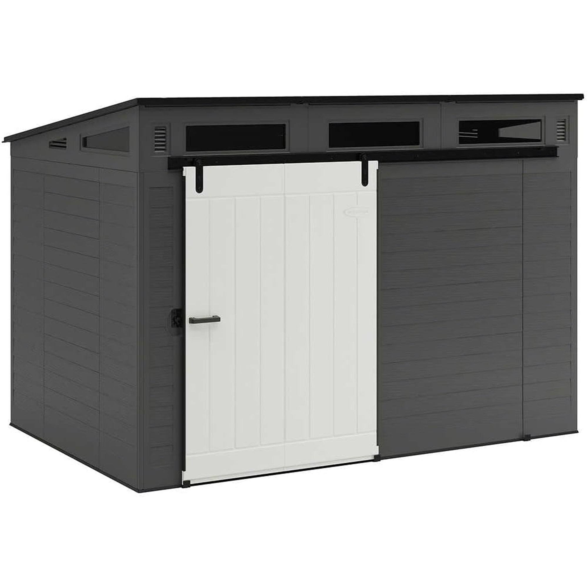 Suncast BMS9000D Modernist 10' x 7' Barn Door Storage Shed