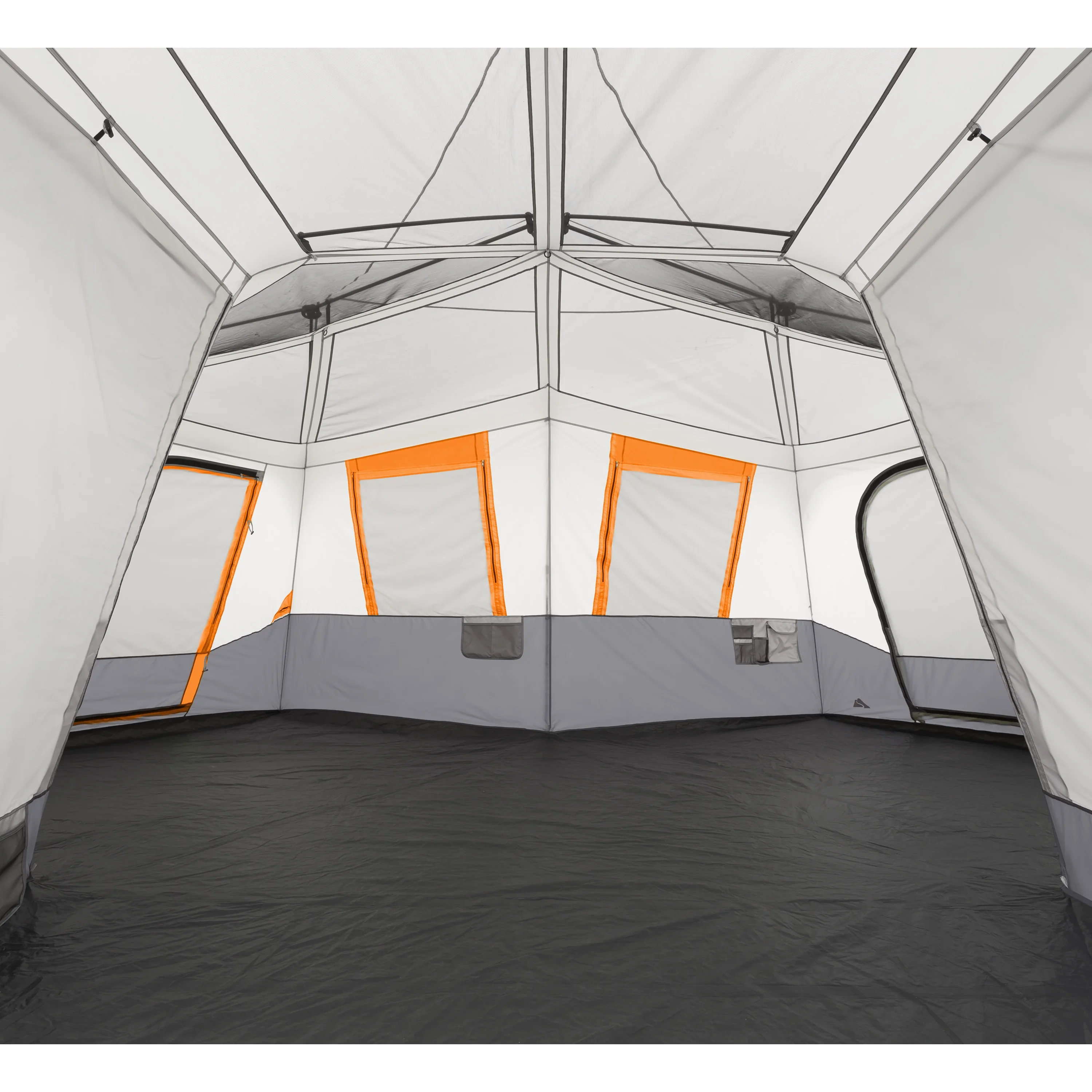 20' x 18' 12-Person 3-Room Instant Cabin Tent with Screen Room, 56.5 lbs(Gray) - Image 4