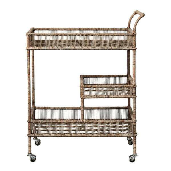 Norah trillebord 90x46 cm rattan/bambus