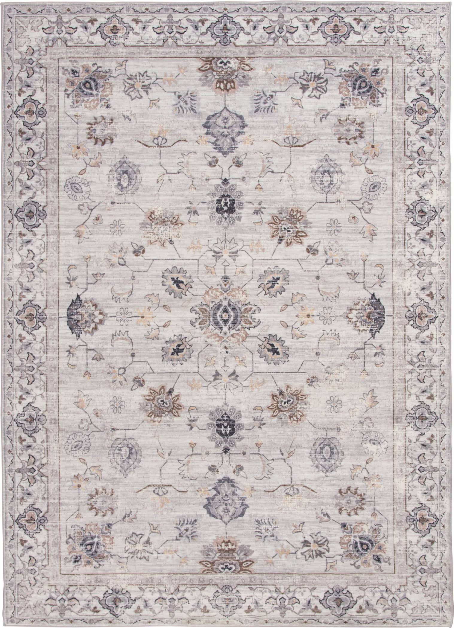 Better Homes & Gardens Persian Faux Fur Area Rug, Multi, 5'x7'