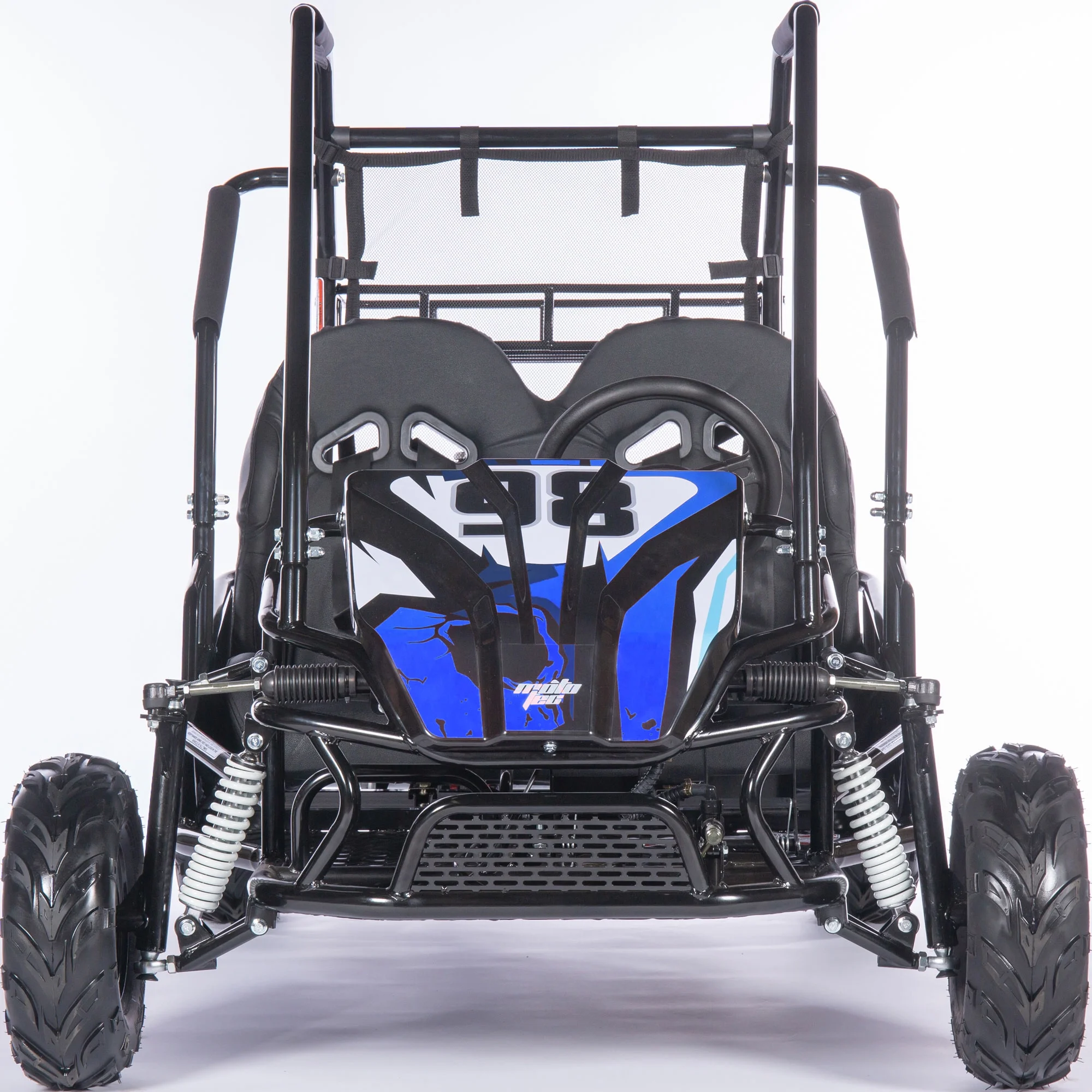 Mud XL 212cc 2 Seat Go Kart Full Suspension Blue(Blue) - Image 4