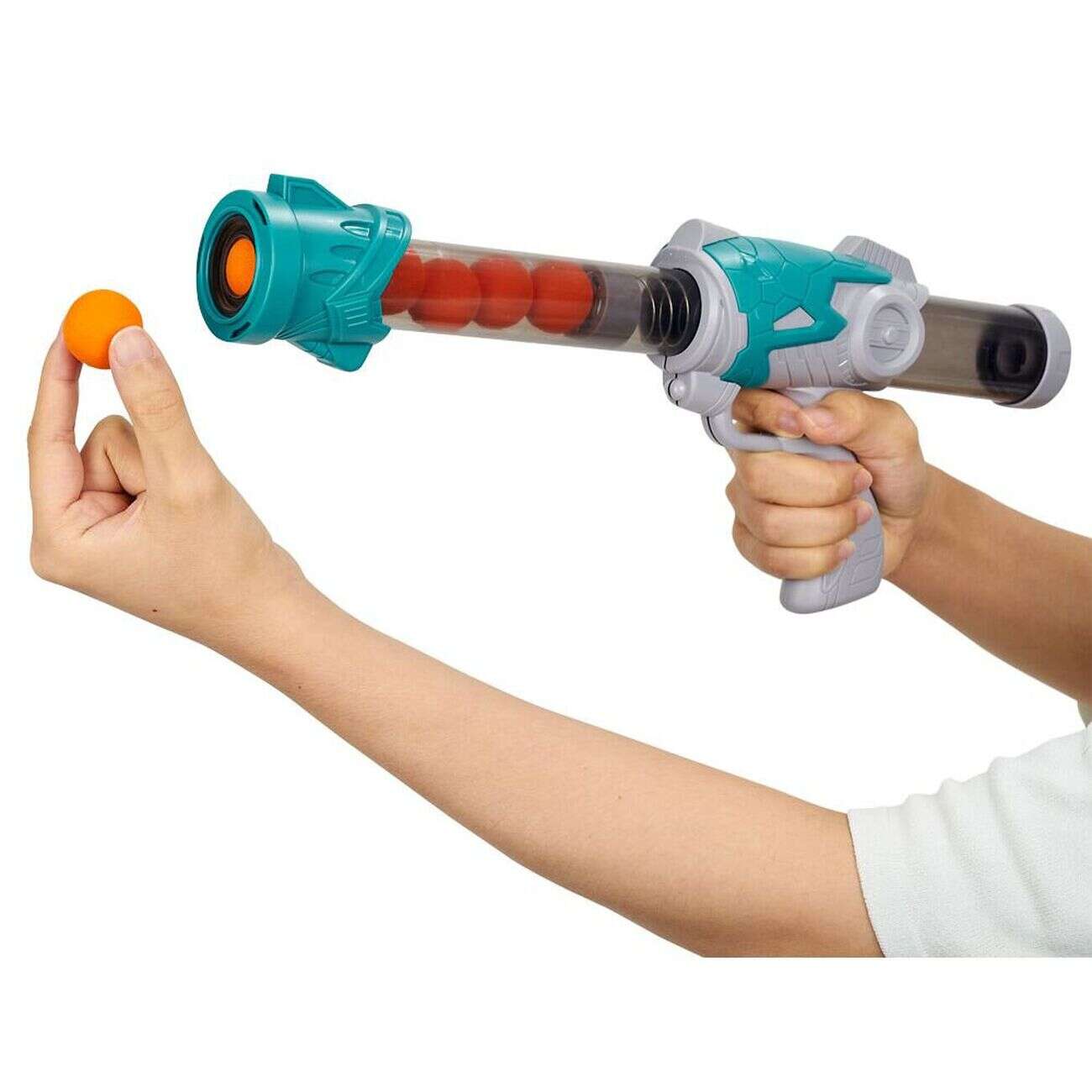 Pistolet à air comprimé avec cible mouvante et 10 balles