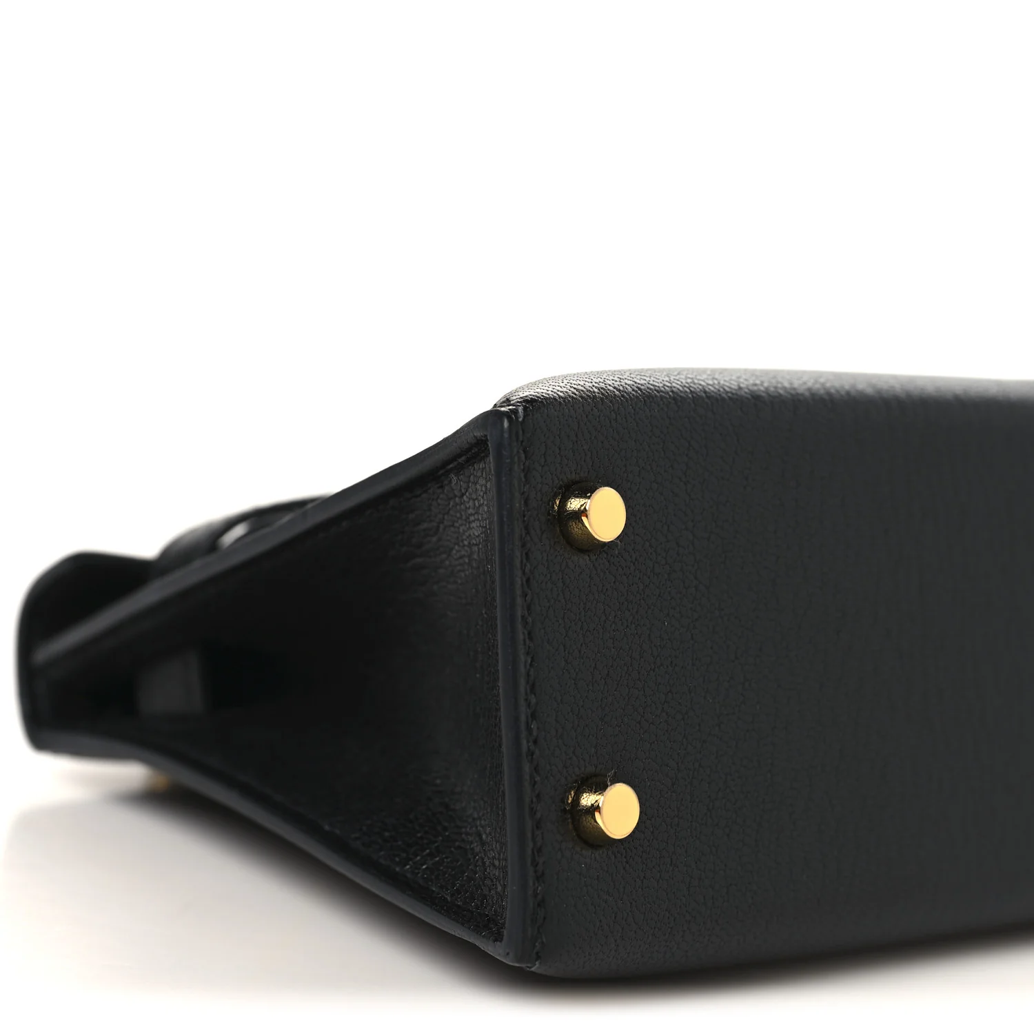 Chevre Chamkila Mini Kelly Sellier 20 Black