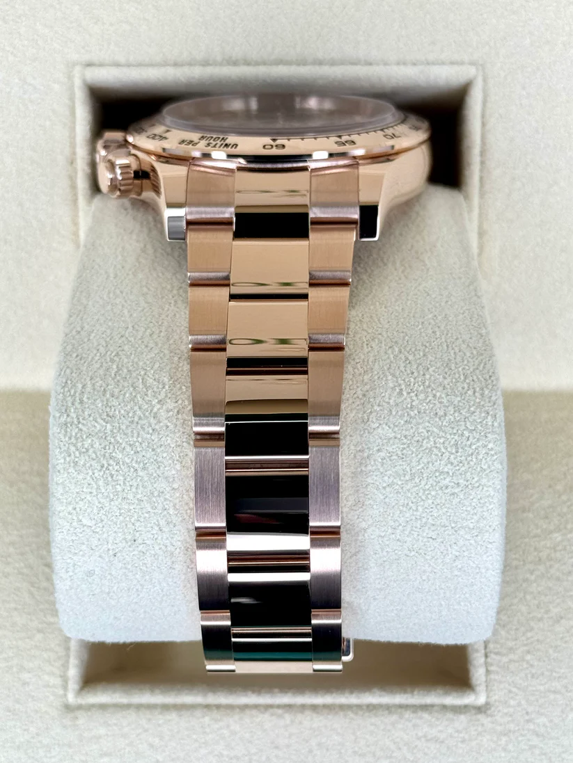 [Super Clone]Rolex Daytona 40mm RoseGold sundust Dial m126505-0003
