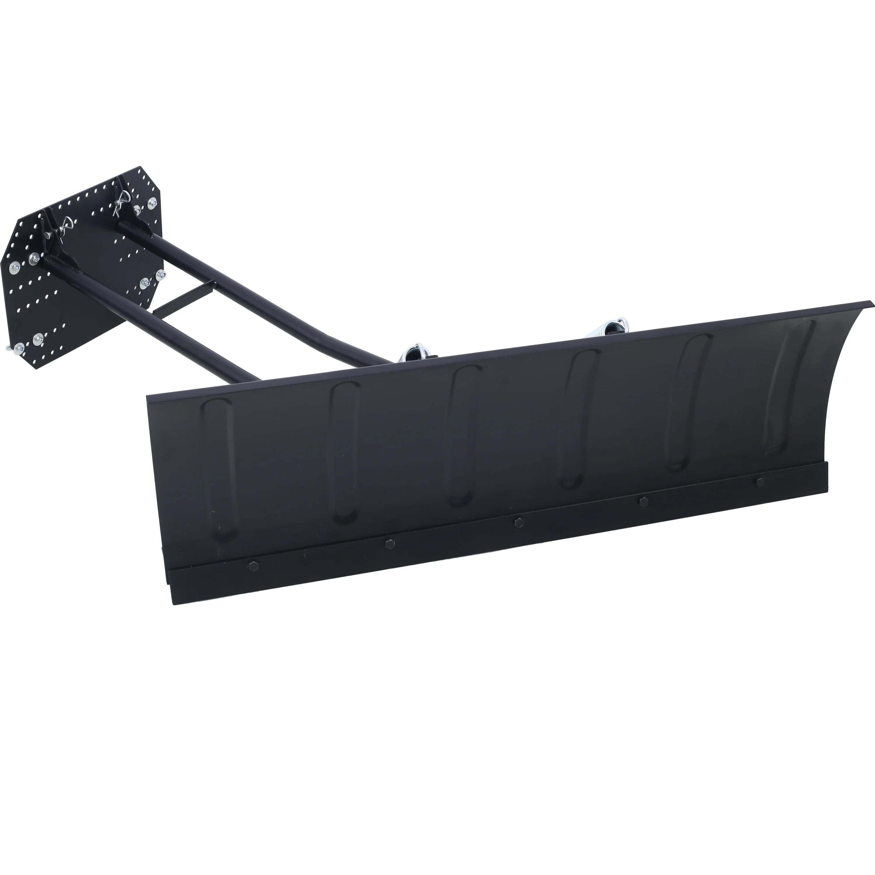 Olurrisa Universal Atv/Utv Snow Plow Kit,Atv Plow System,Steel Blade Complete Universal Mount Package 55in(Black)