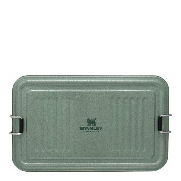 Classic matboks 1,2L hammertone green